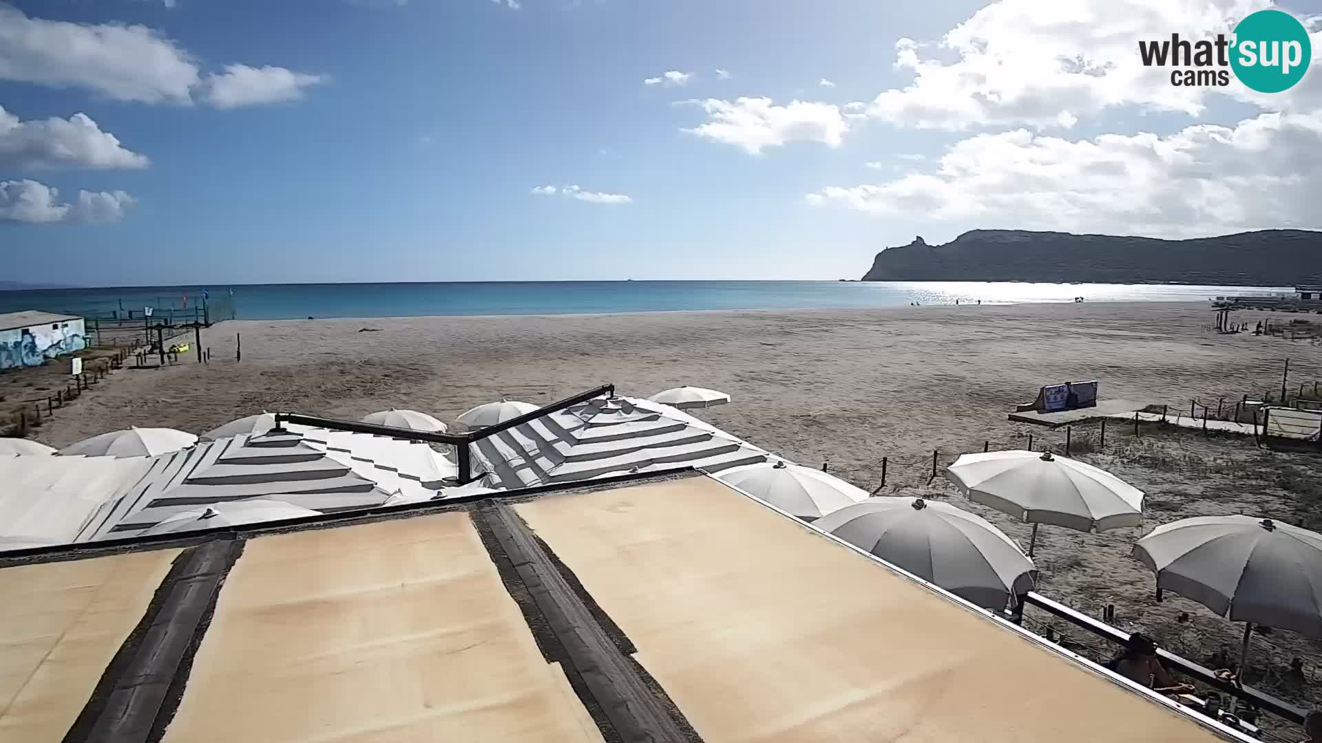 Poetto beach webcam | Cagliari | Sardinia