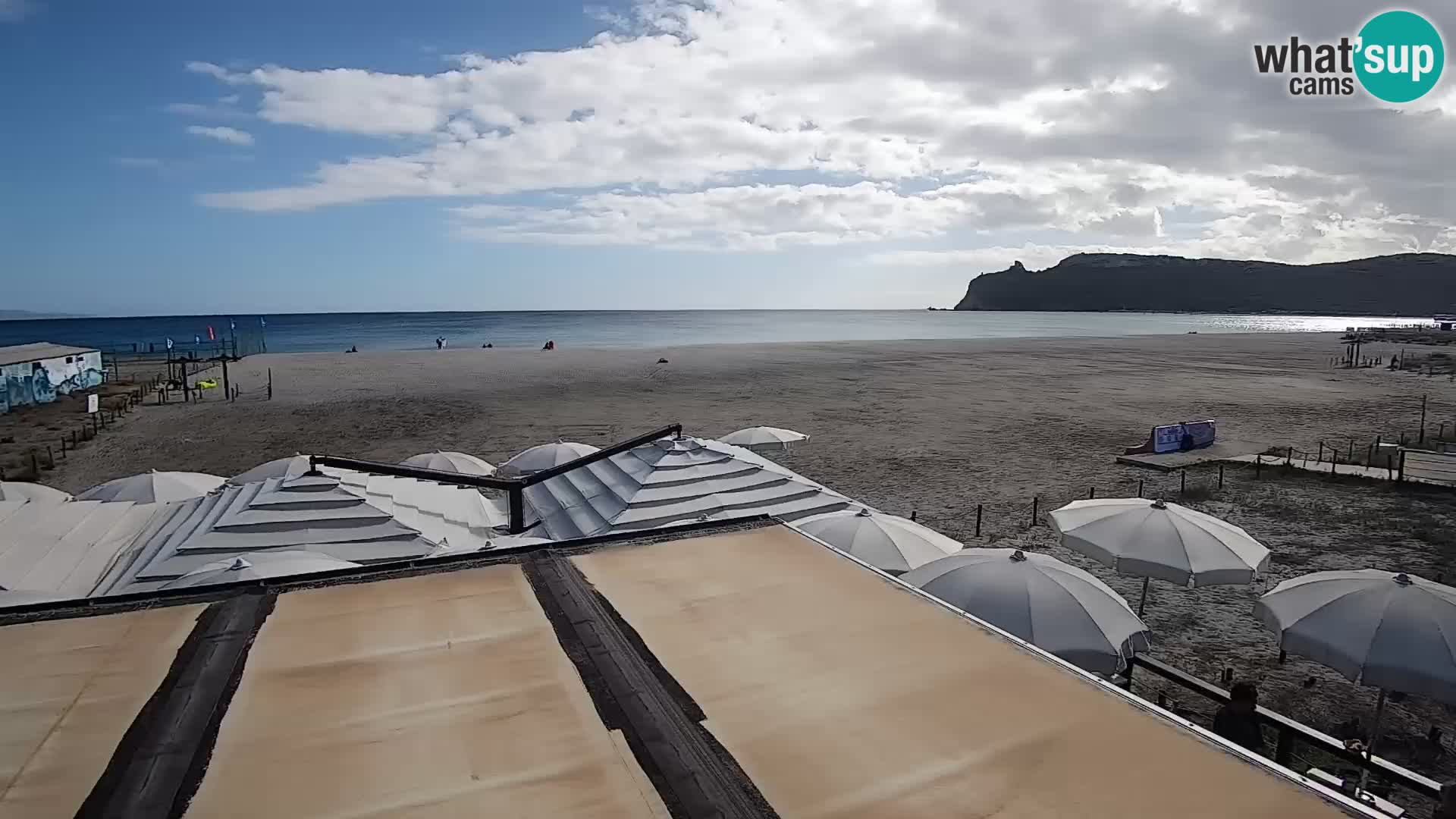 Poetto Strand Webcam | Cagliari | Sardinien