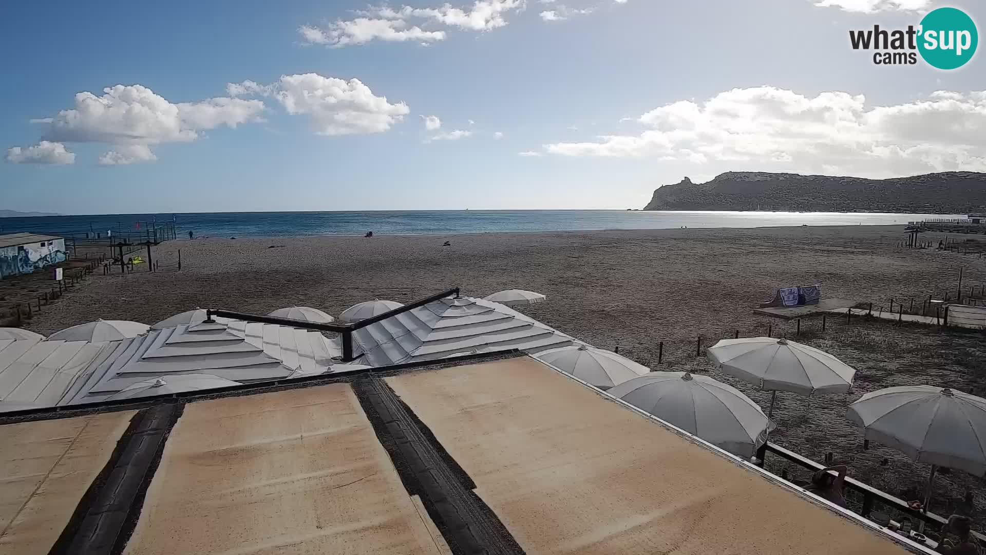 Poetto beach webcam | Cagliari | Sardinia