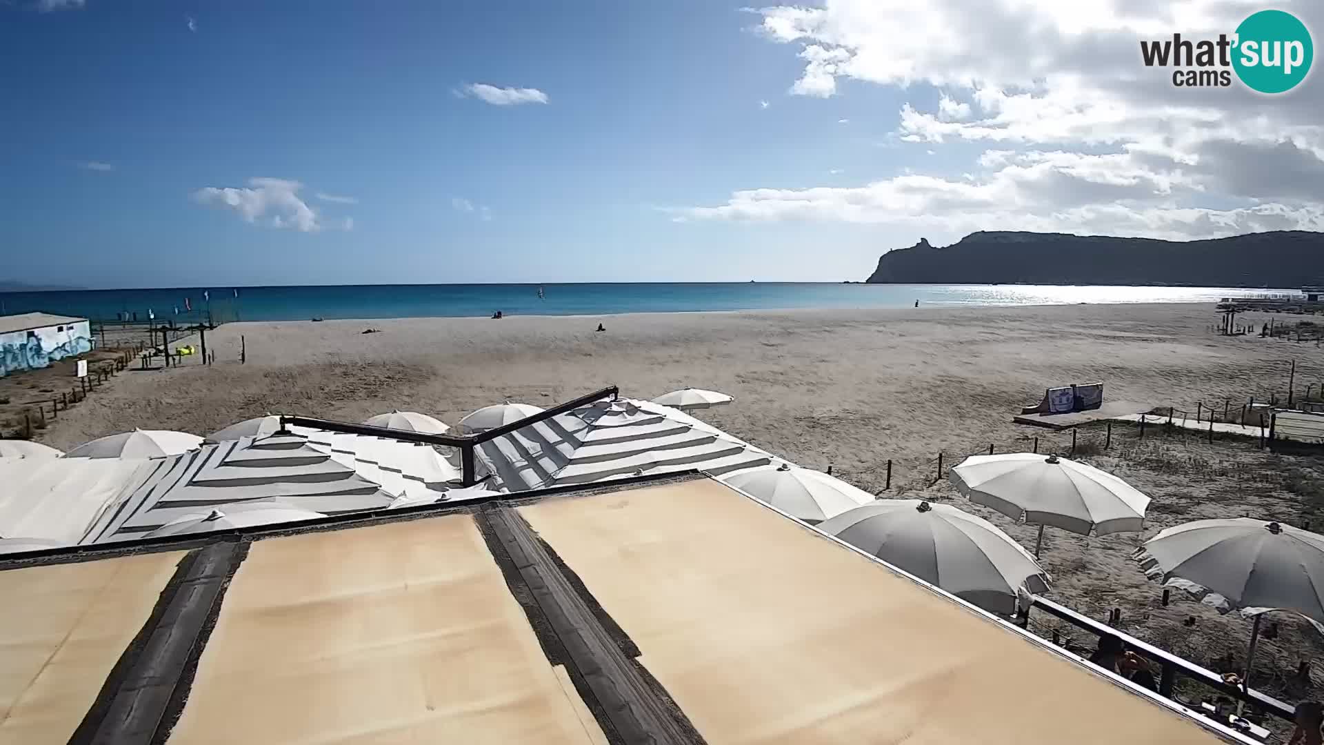 Poetto beach webcam | Cagliari | Sardinia