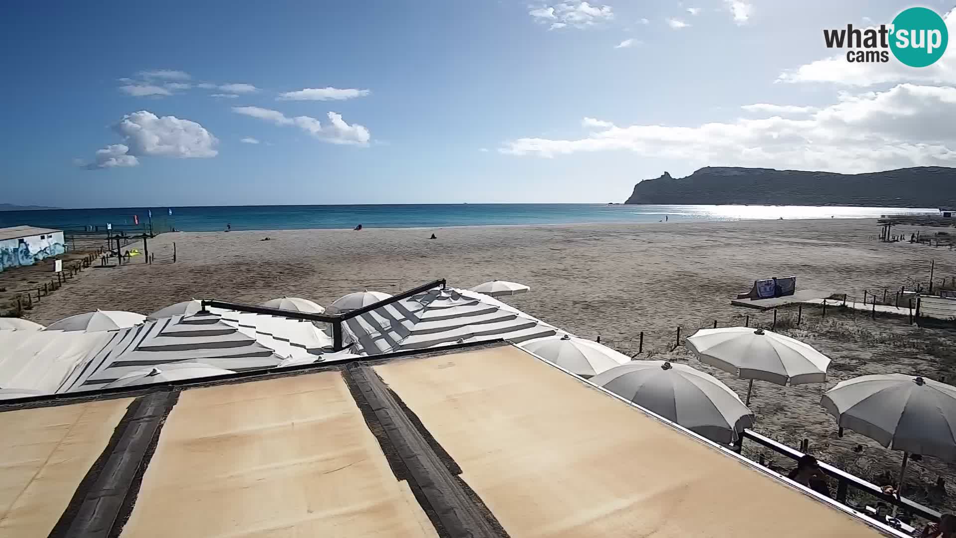 Poetto beach webcam | Cagliari | Sardinia
