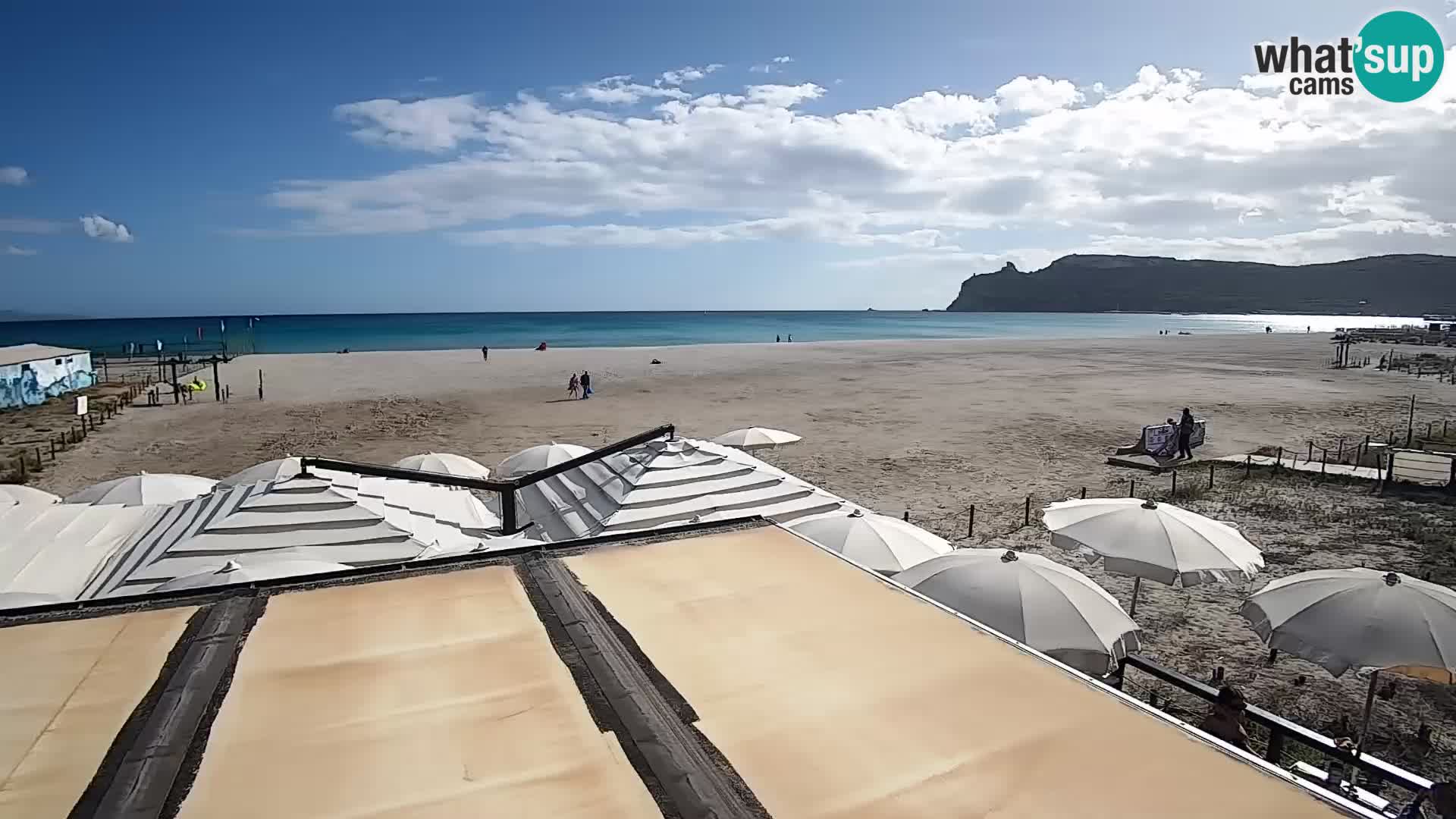 Webcam spiaggia del Poetto | Cagliari | Sardegna