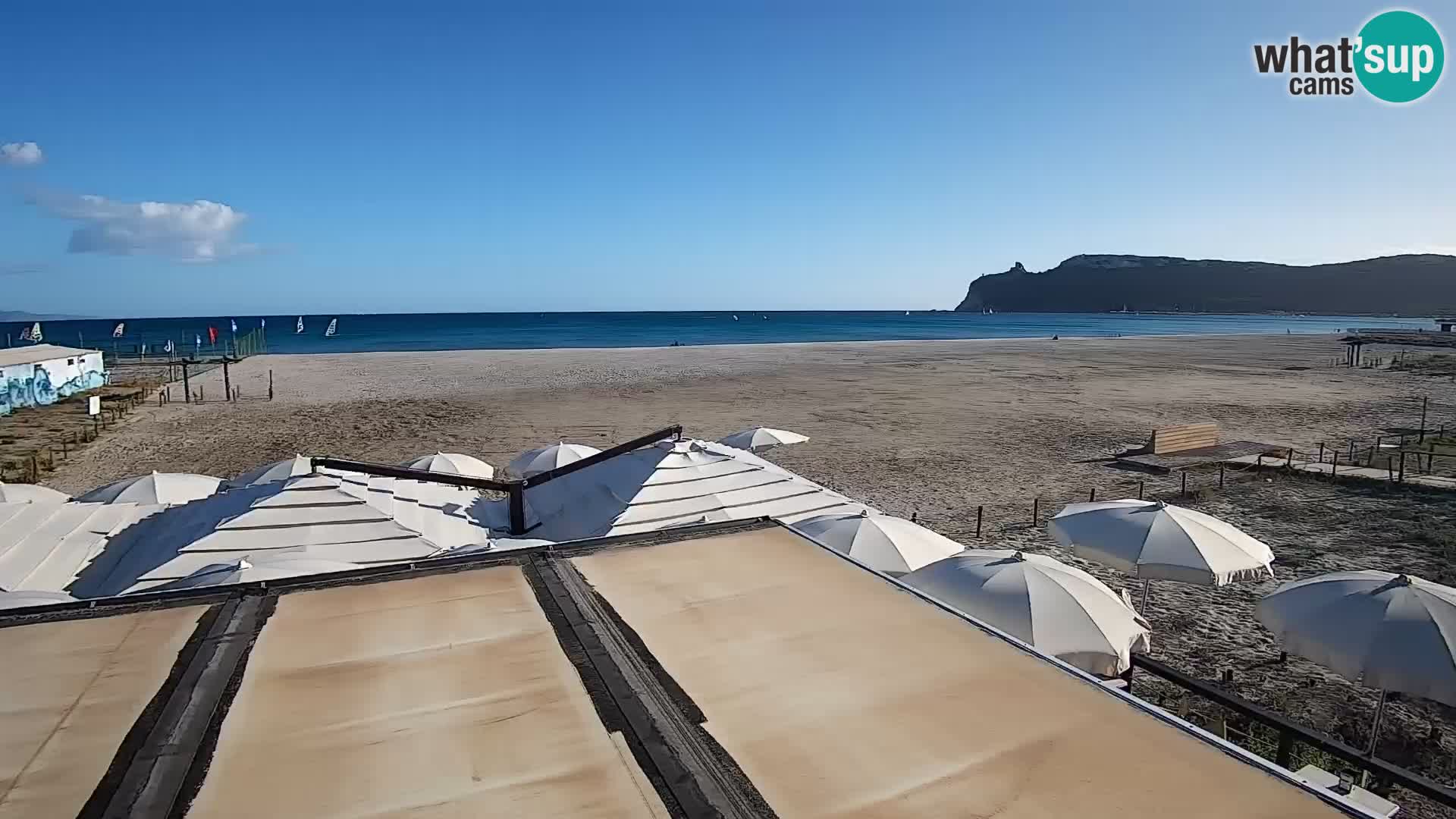 Webcam spiaggia del Poetto | Cagliari | Sardegna