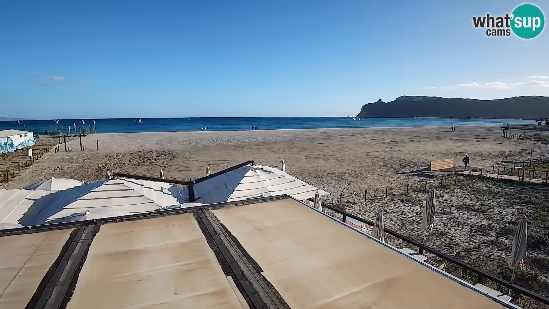 Webcam spiaggia del Poetto | Cagliari | Sardegna