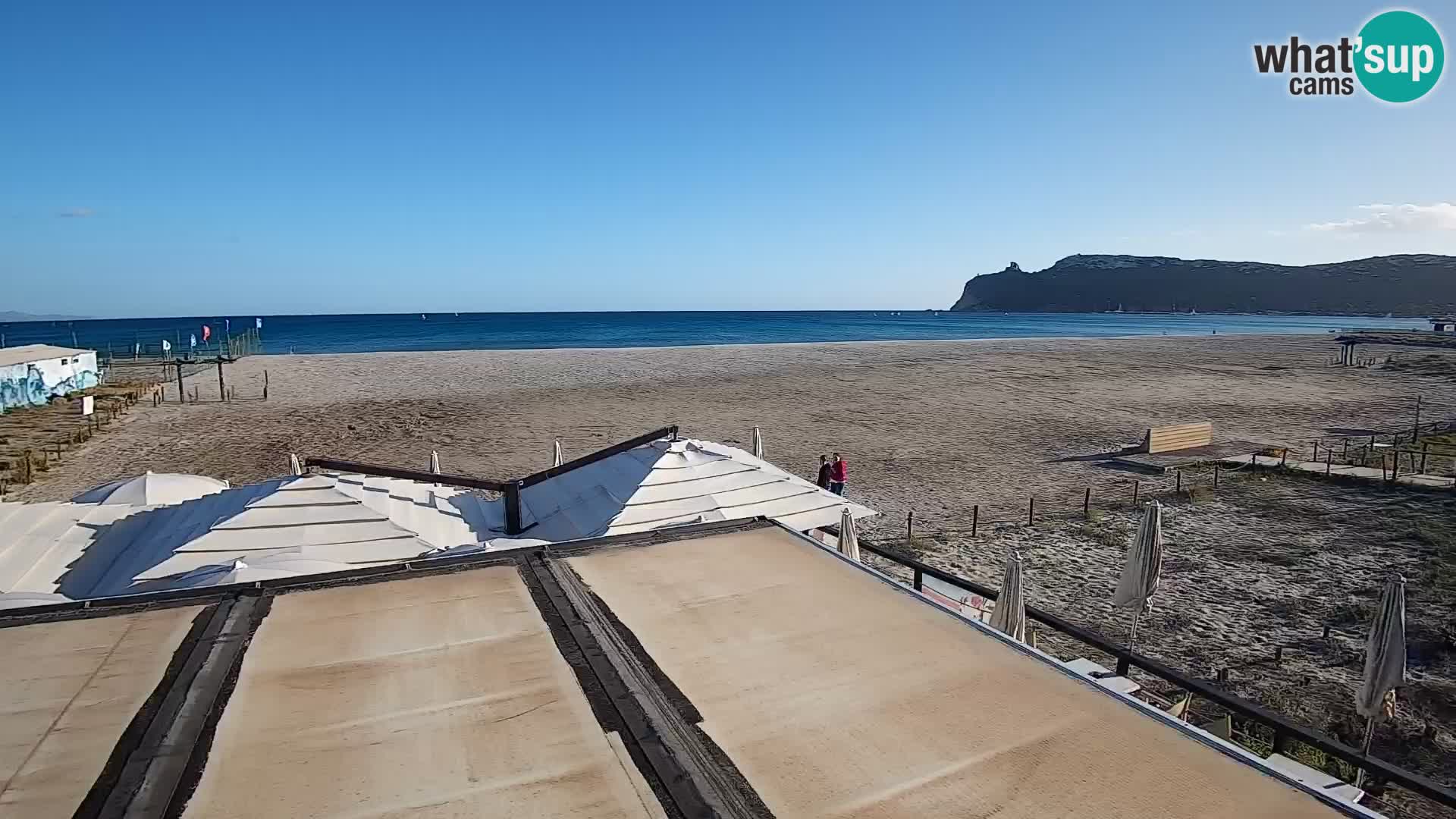 Poetto beach webcam | Cagliari | Sardinia