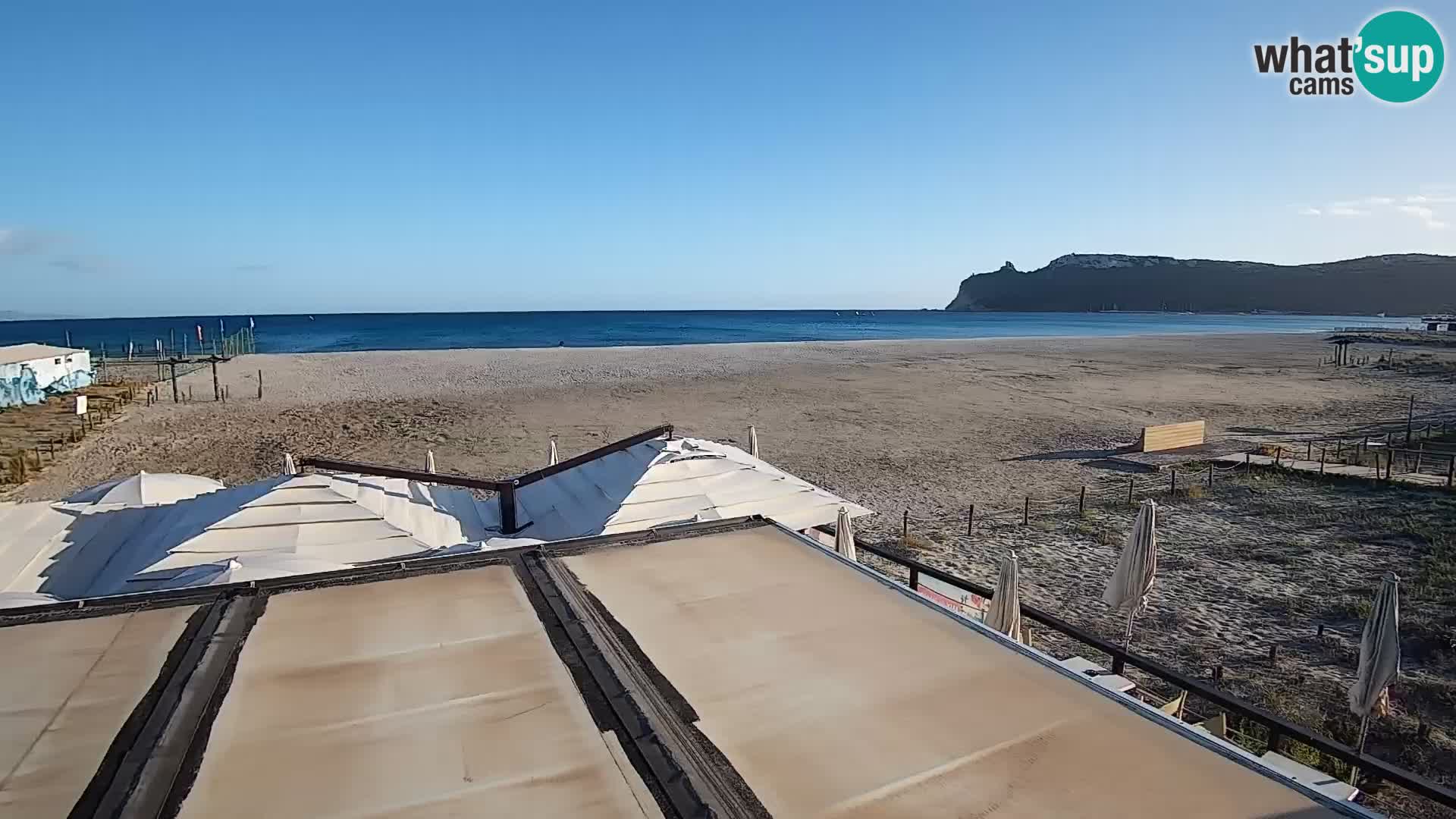 Webcam plage de Poetto | Cagliari | Sardaigne