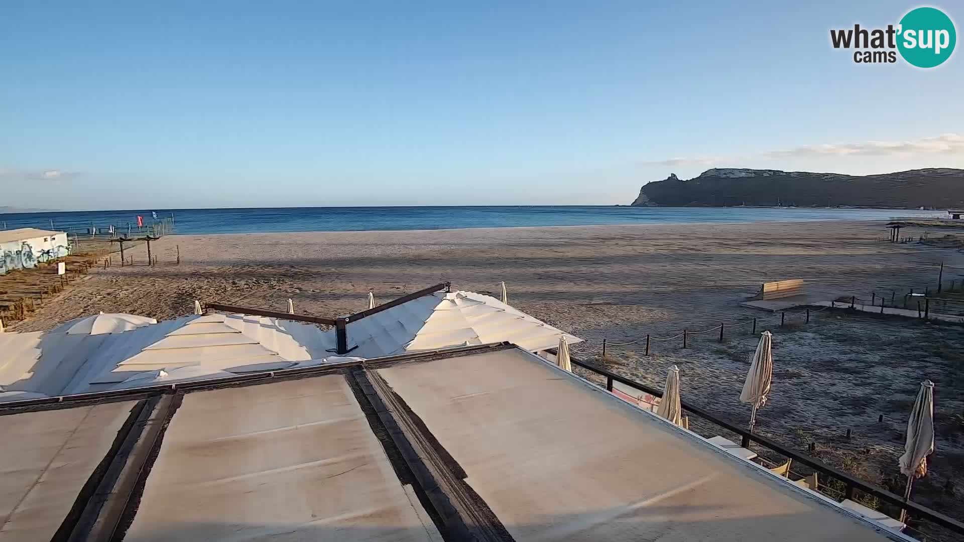 Webcam spiaggia del Poetto | Cagliari | Sardegna