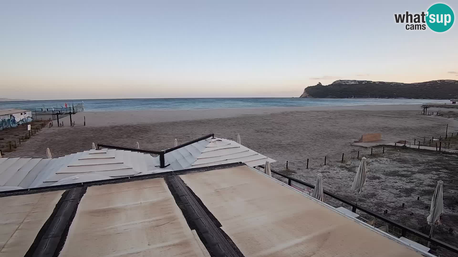 Poetto beach webcam | Cagliari | Sardinia