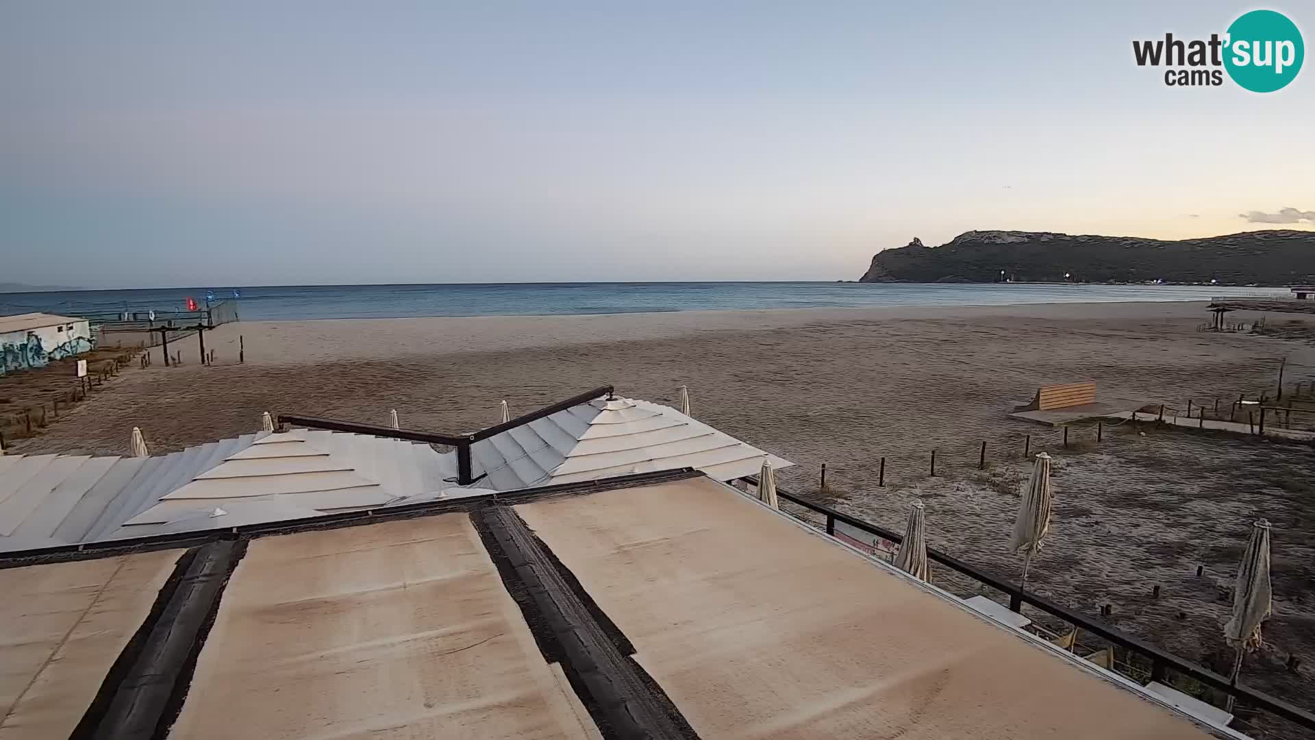 Poetto Strand Webcam | Cagliari | Sardinien