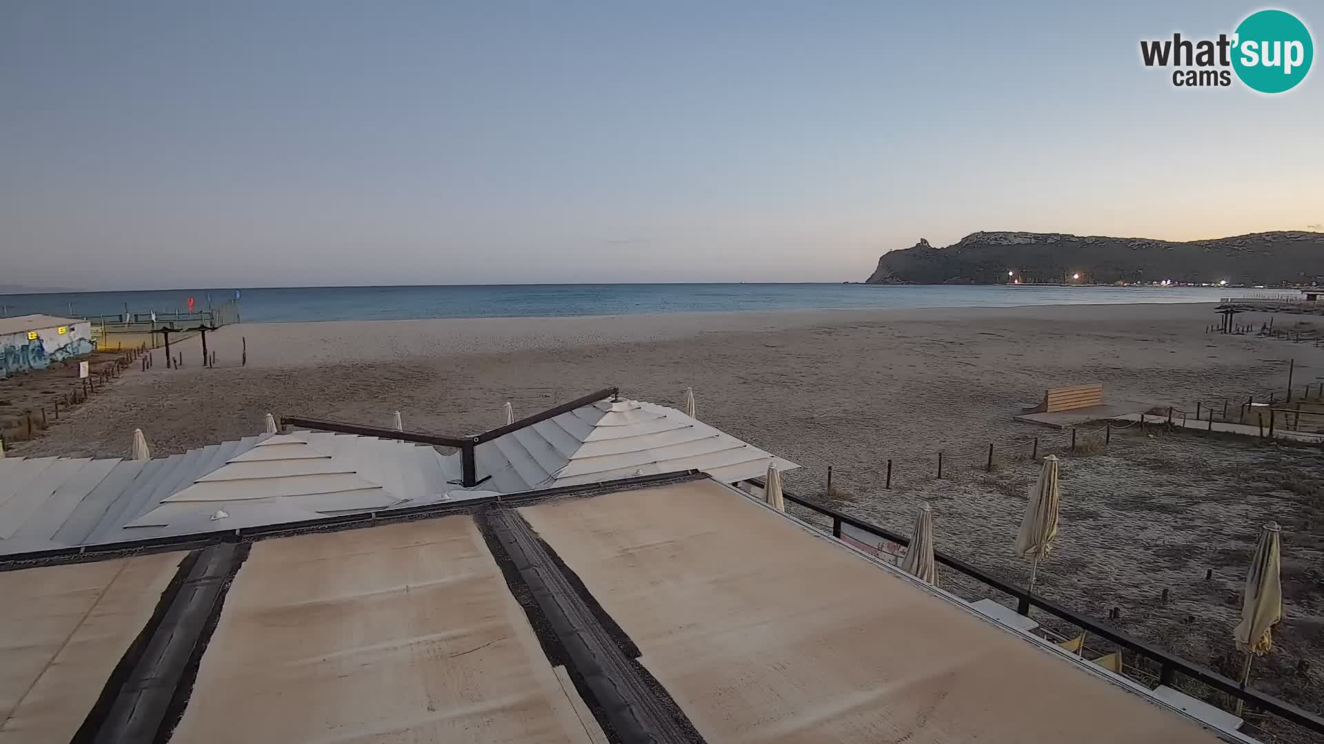 Webcam spiaggia del Poetto | Cagliari | Sardegna