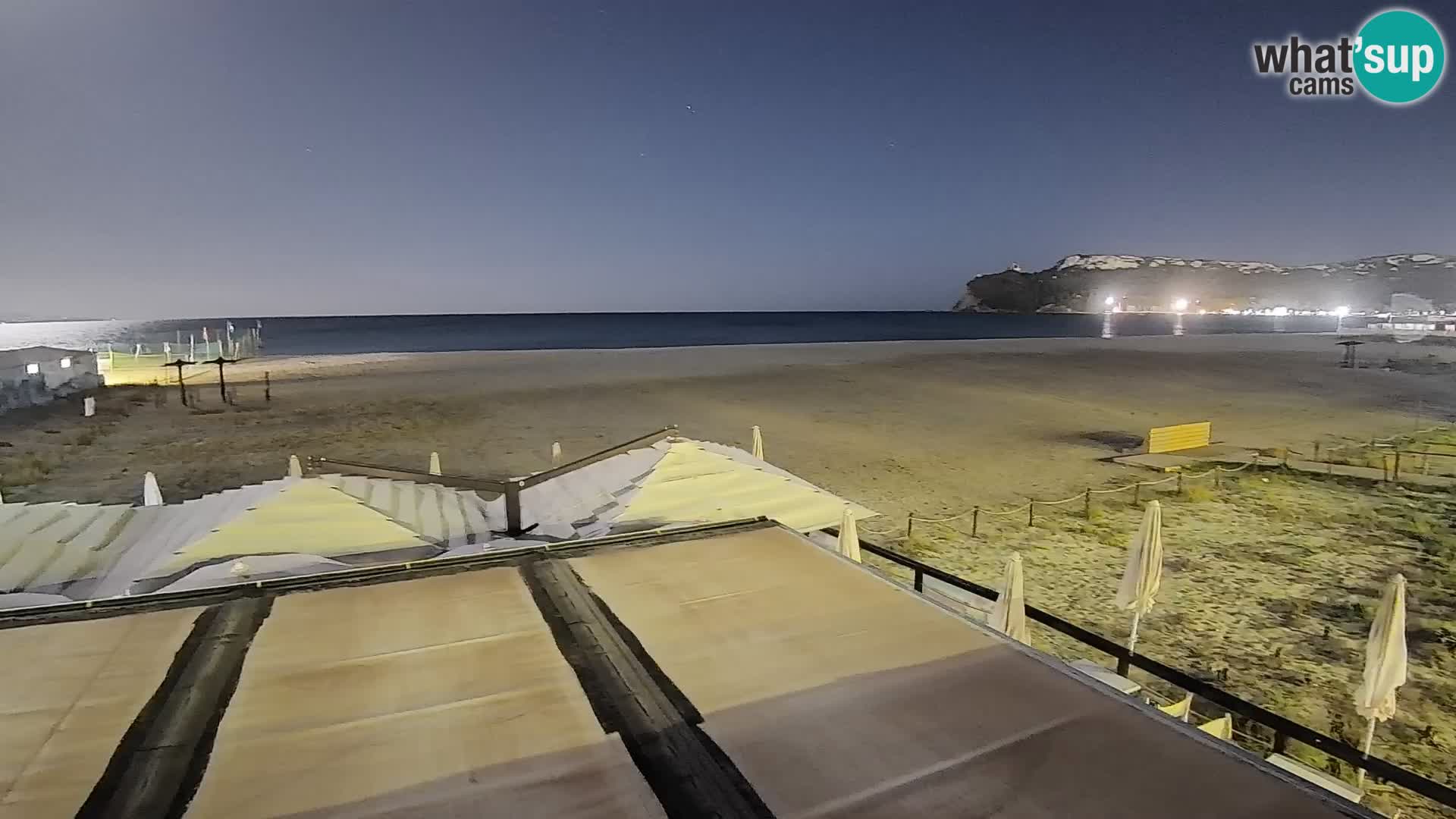 Poetto beach webcam | Cagliari | Sardinia