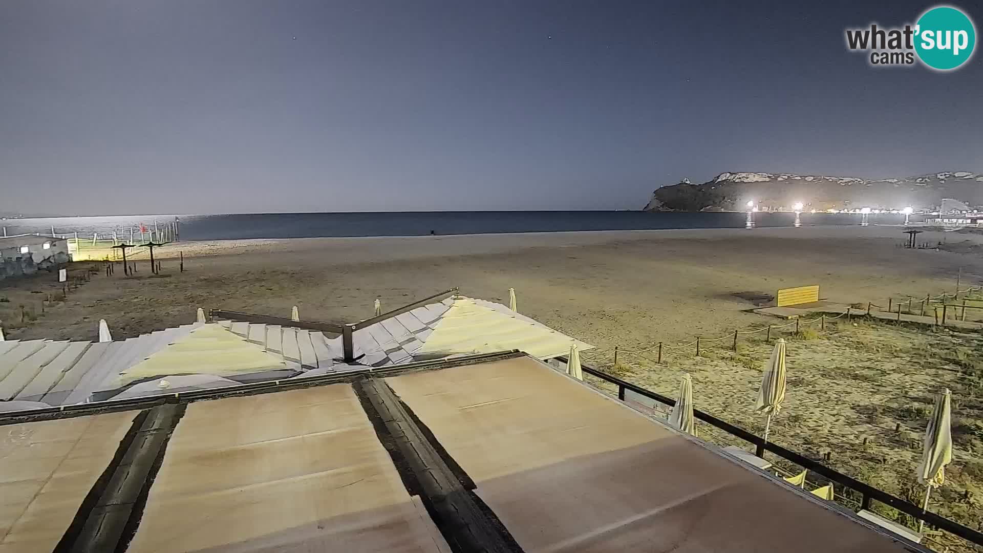 Webcam playa de Poetto | Cagliari | Cerdeña