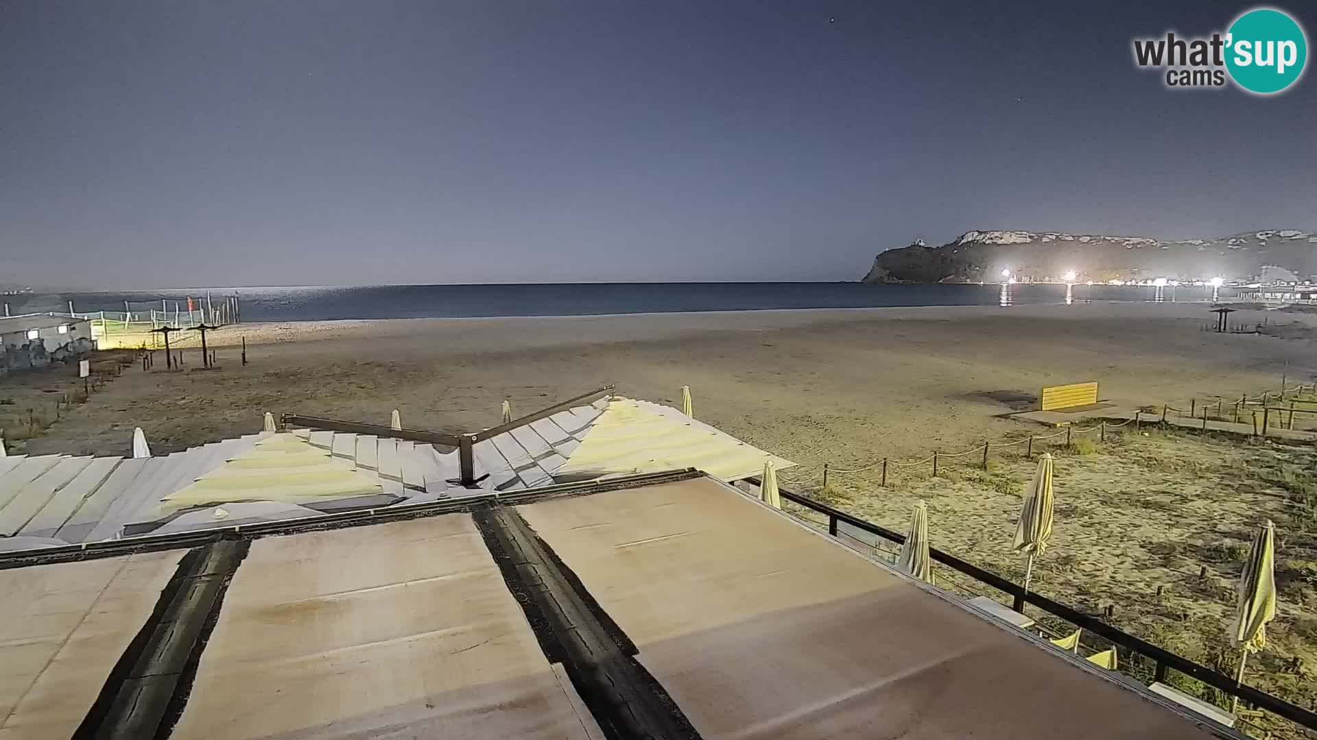 Poetto beach webcam | Cagliari | Sardinia