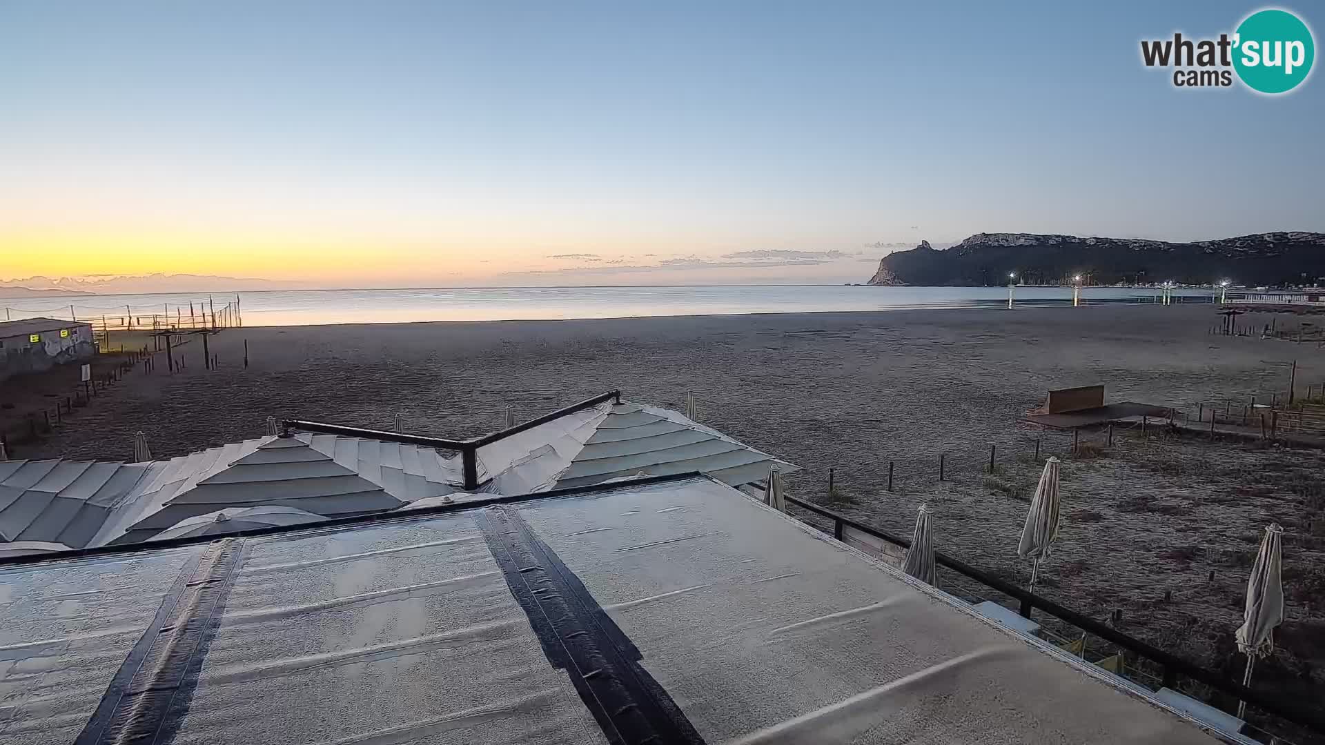 Webcam spiaggia del Poetto | Cagliari | Sardegna