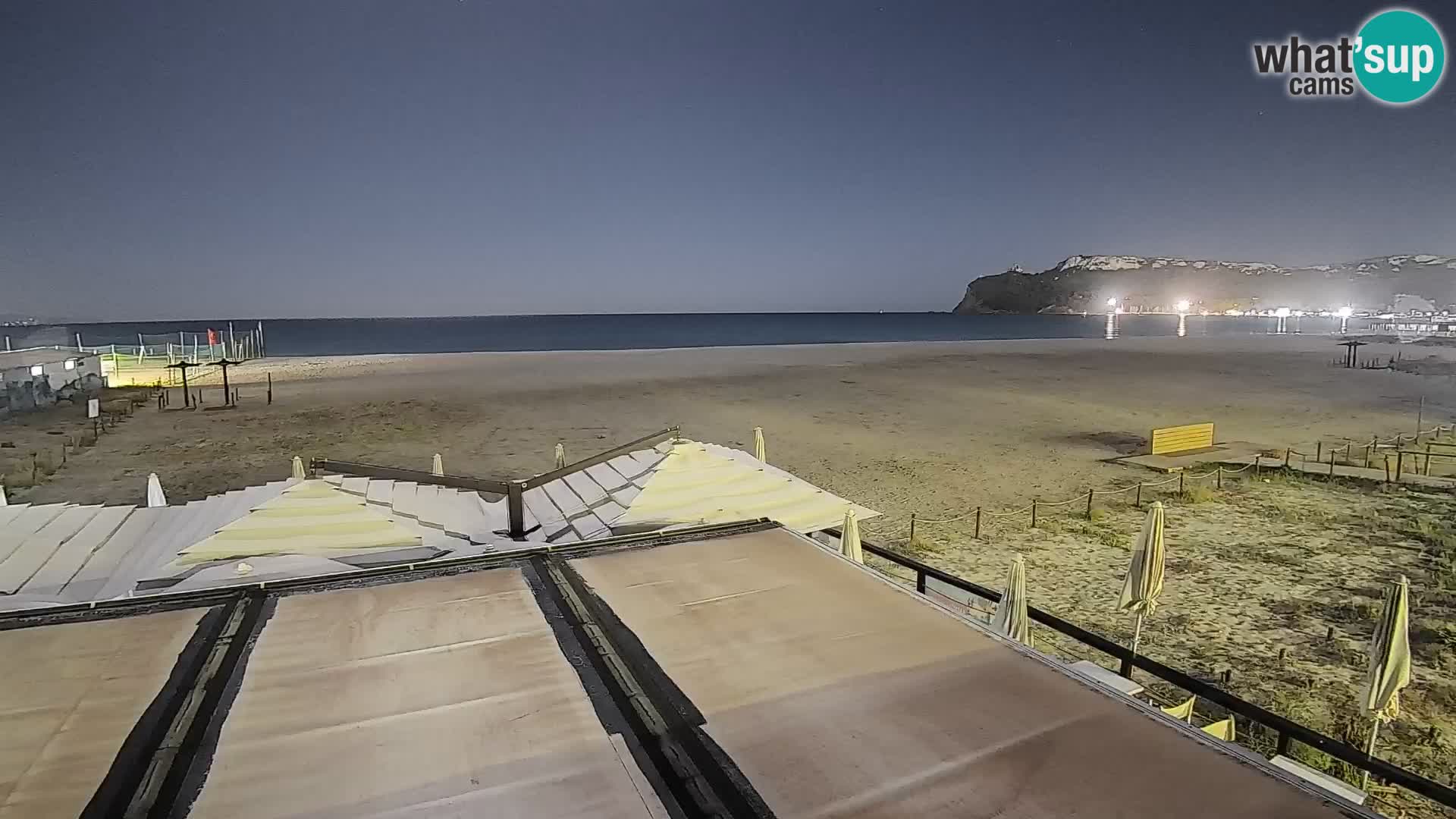 Webcam spiaggia del Poetto | Cagliari | Sardegna