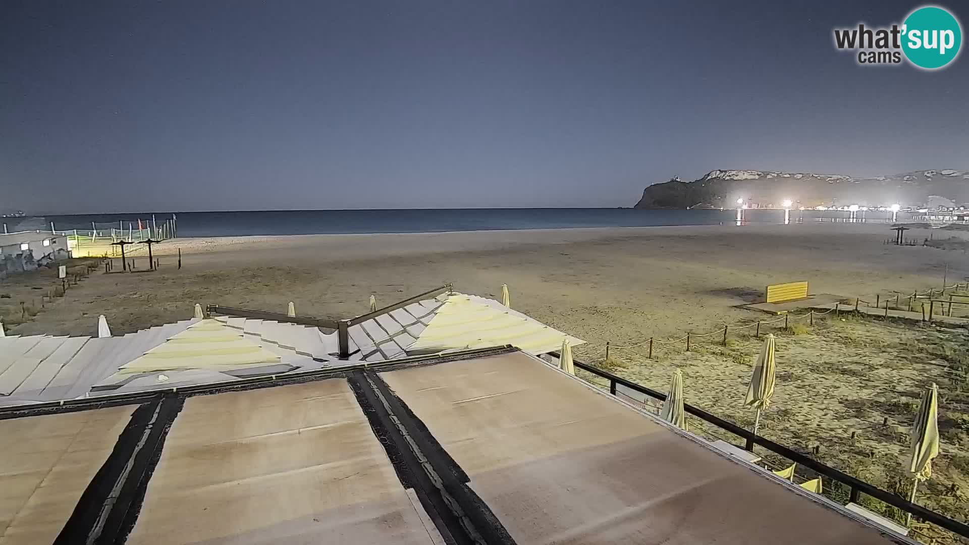 Webcam playa de Poetto | Cagliari | Cerdeña