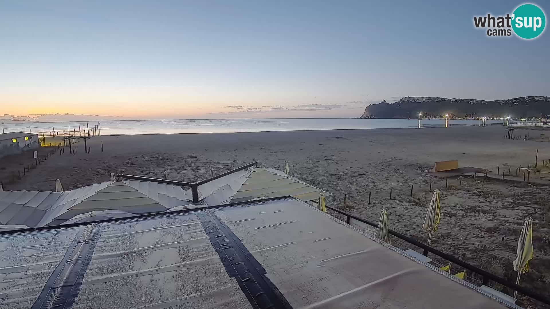 Webcam spiaggia del Poetto | Cagliari | Sardegna