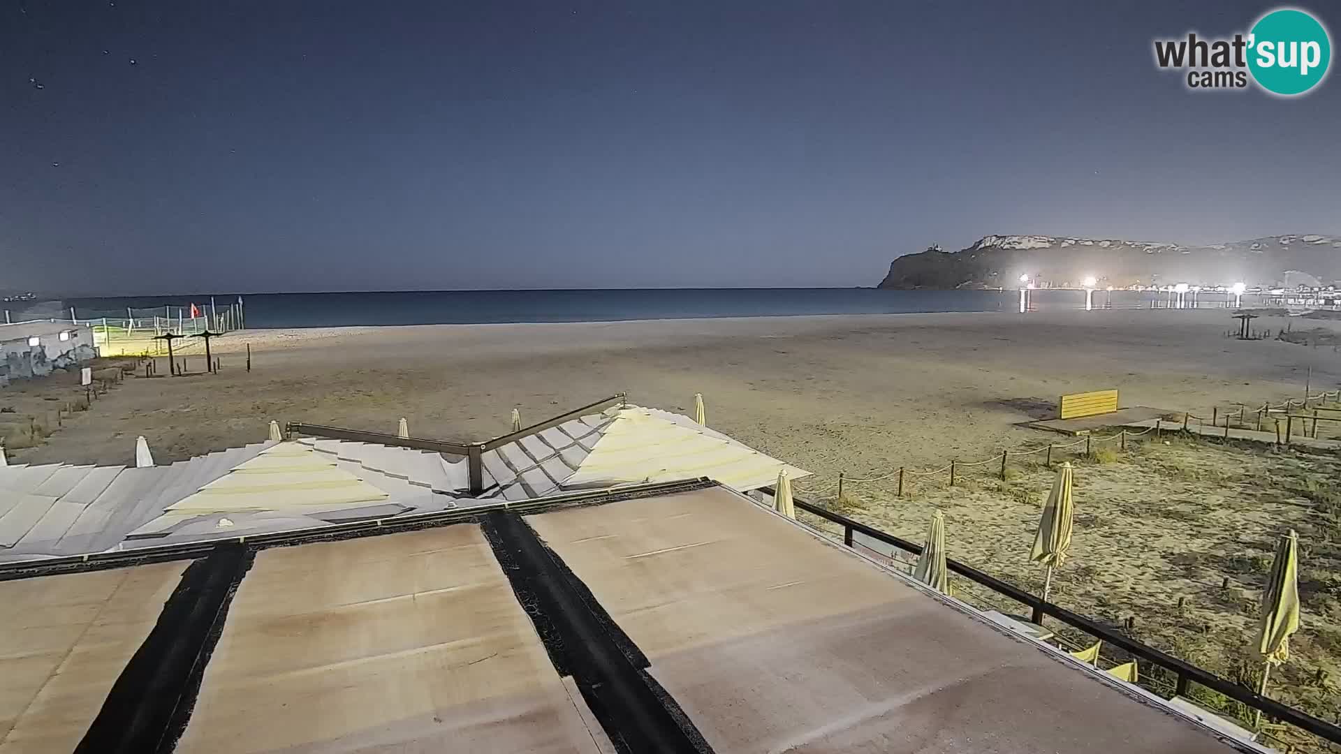Poetto Strand Webcam | Cagliari | Sardinien