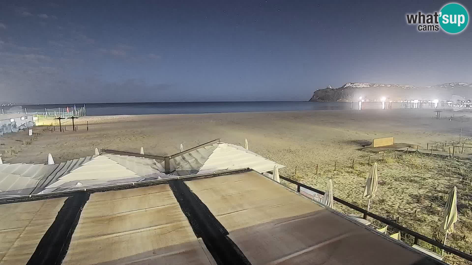 Poetto Strand Webcam | Cagliari | Sardinien