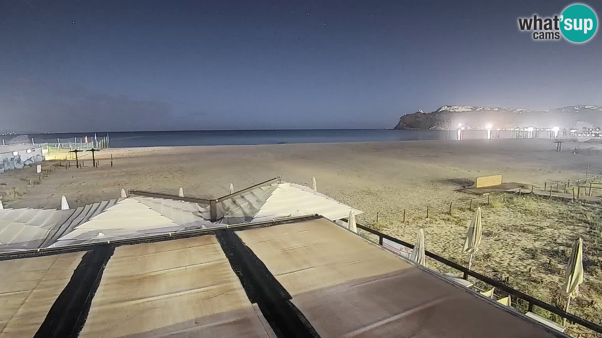 Webcam plage de Poetto | Cagliari | Sardaigne