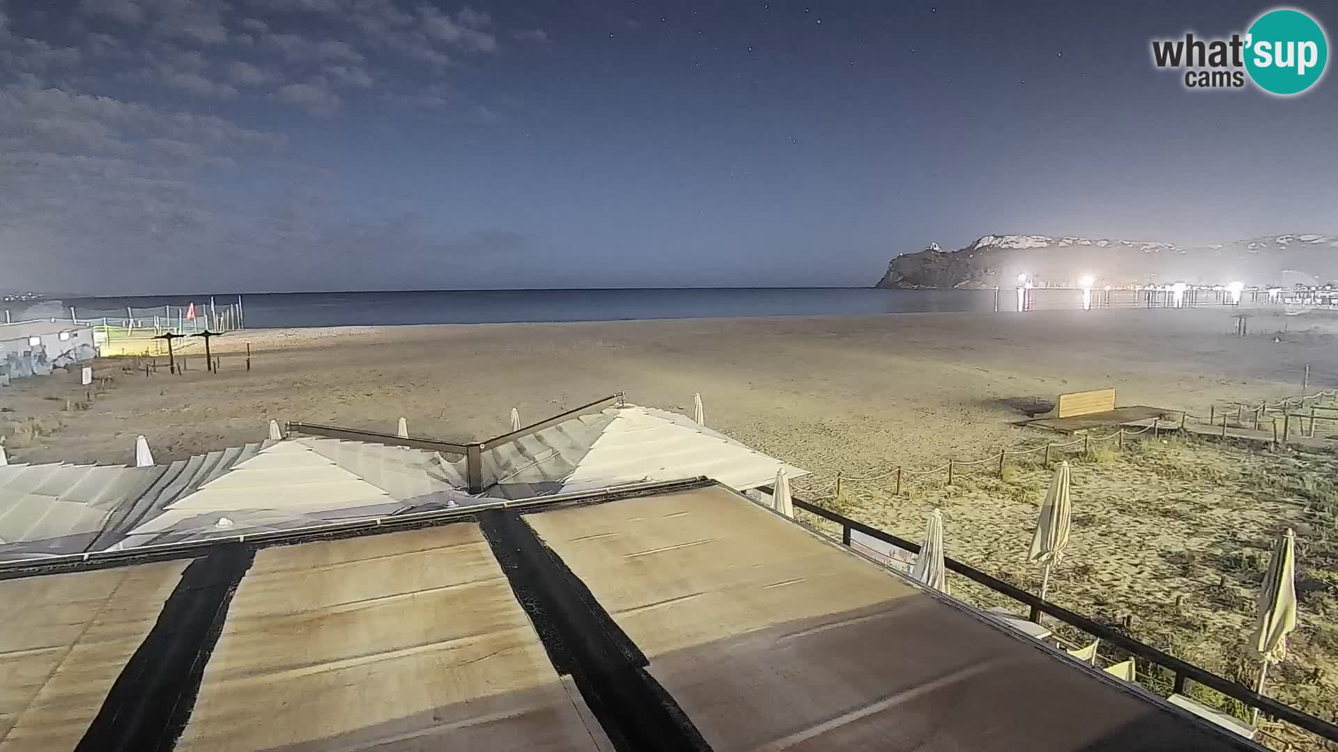 Webcam plage de Poetto | Cagliari | Sardaigne