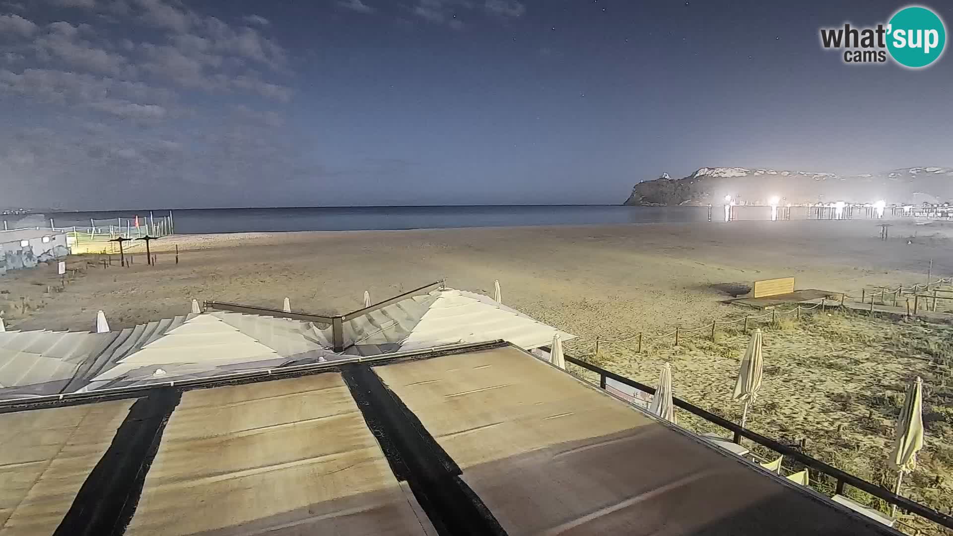 Poetto beach webcam | Cagliari | Sardinia