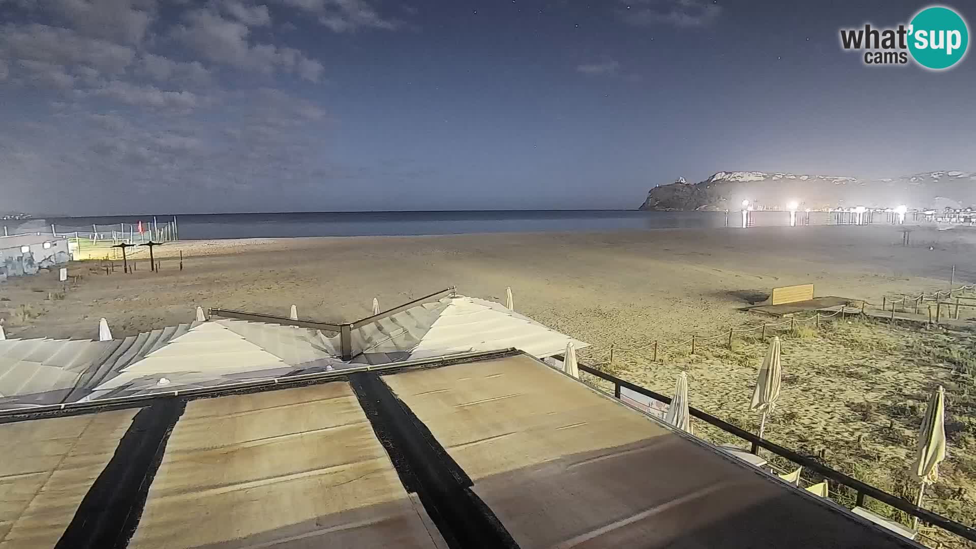 Poetto Strand Webcam | Cagliari | Sardinien