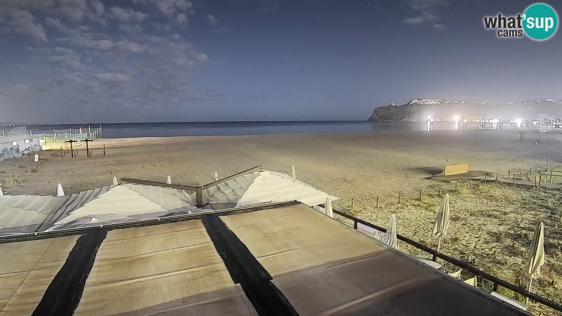 Webcam playa de Poetto | Cagliari | Cerdeña