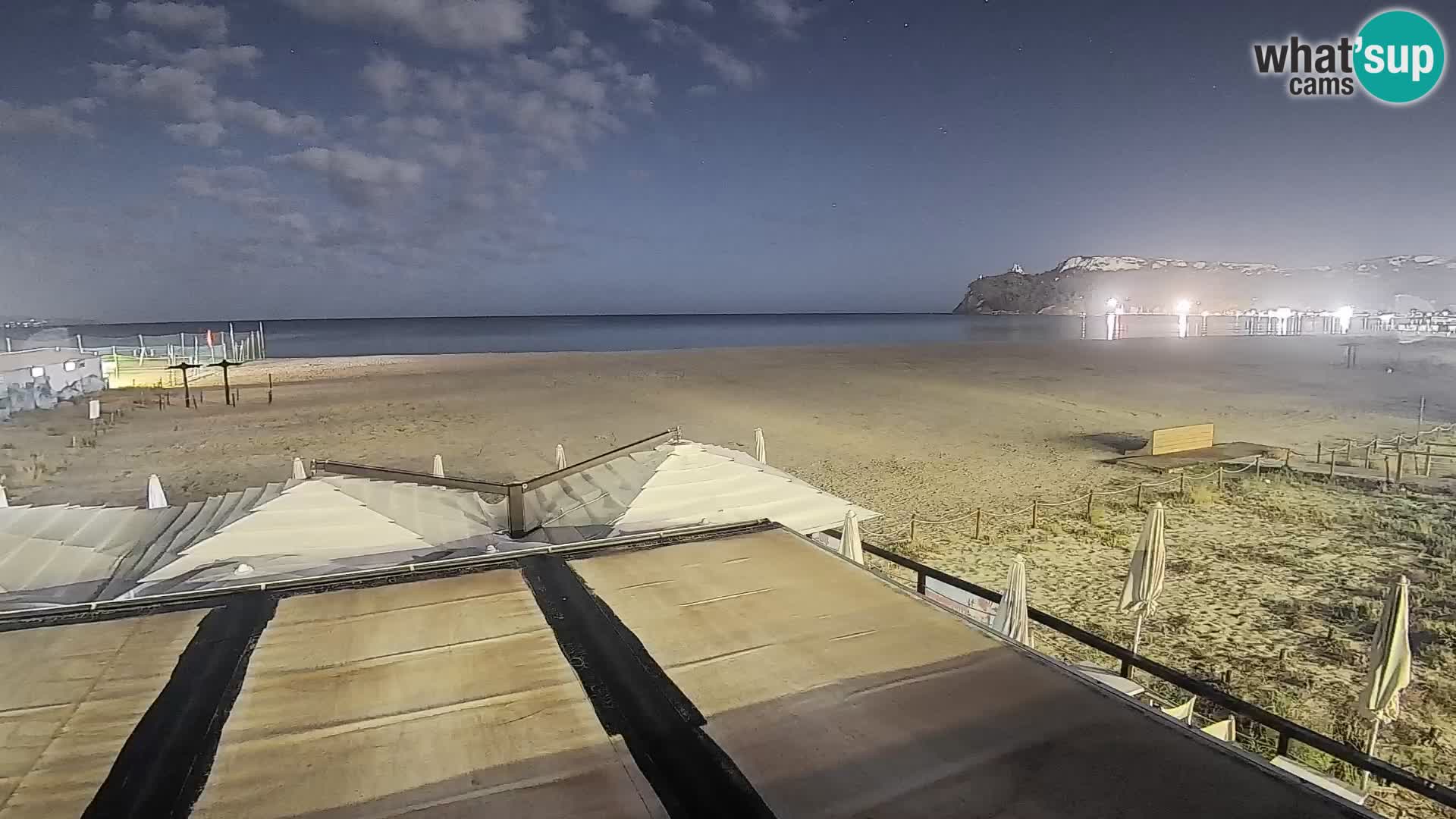 Webcam spiaggia del Poetto | Cagliari | Sardegna