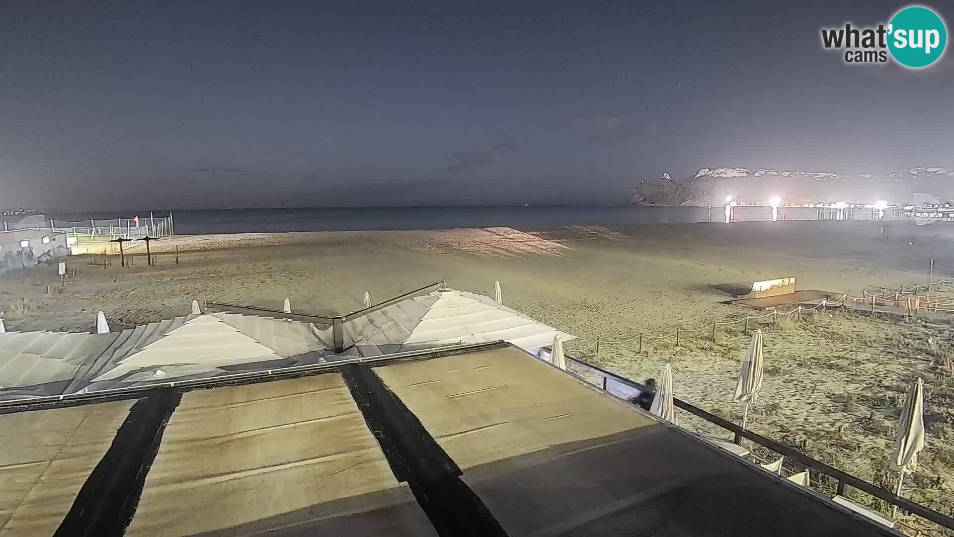 Poetto Strand Webcam | Cagliari | Sardinien