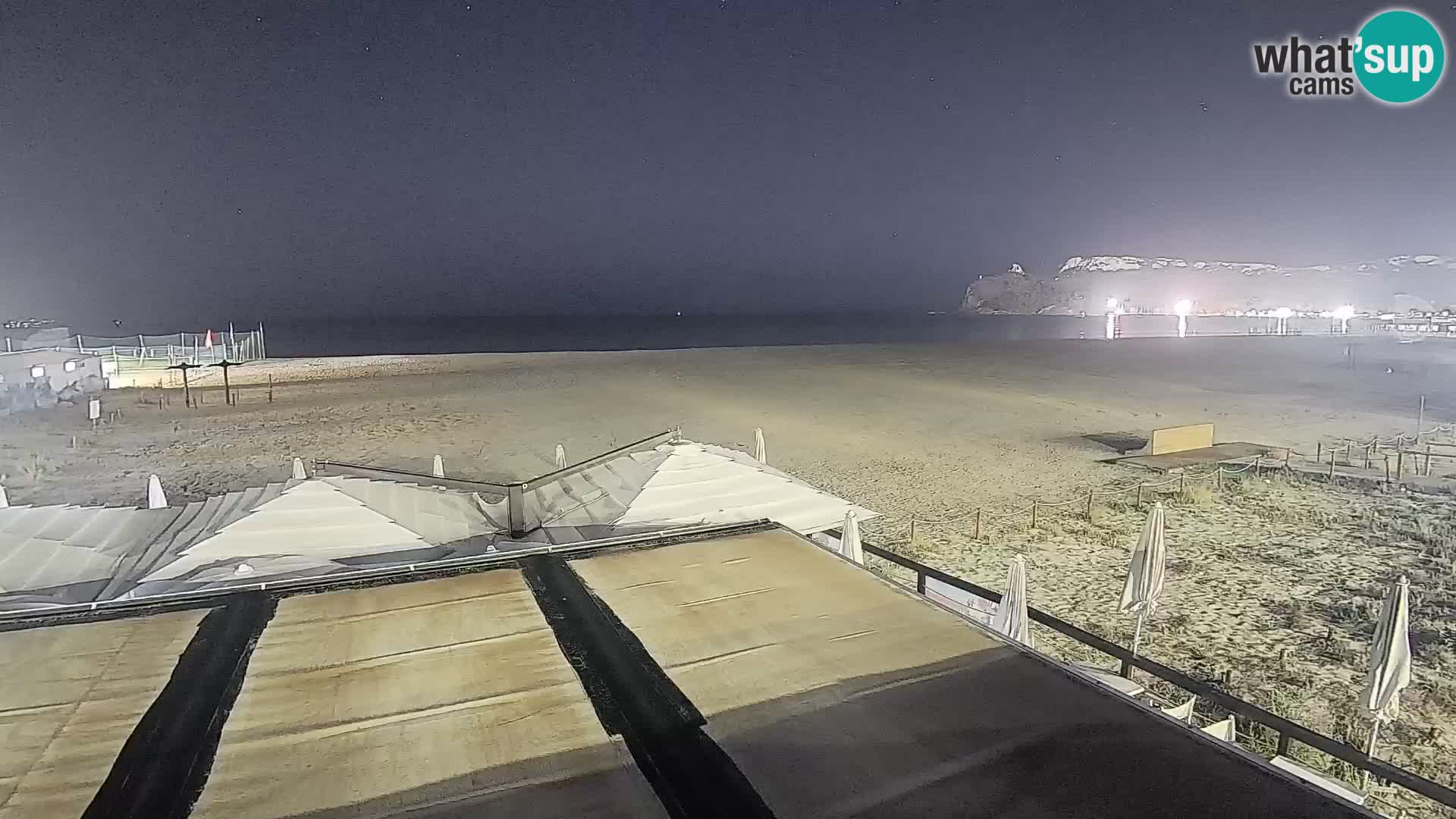 Poetto beach webcam | Cagliari | Sardinia