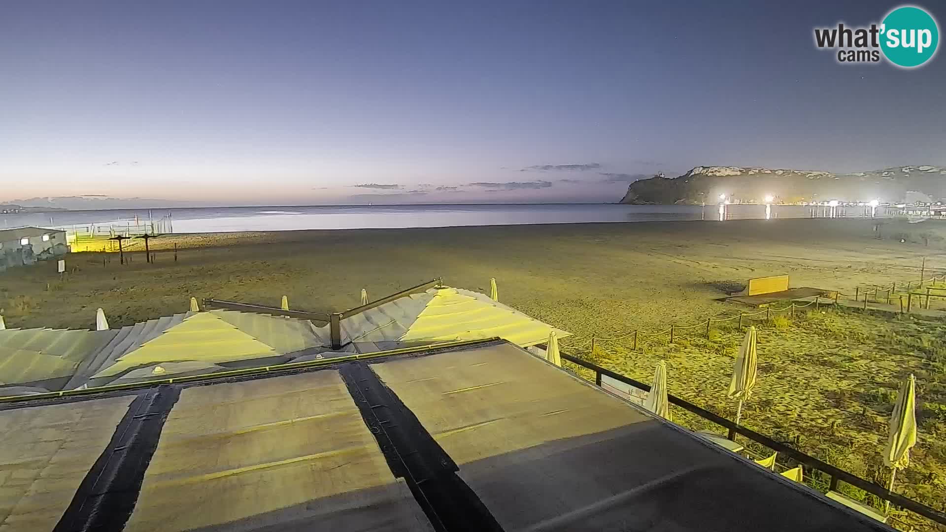 Poetto beach webcam | Cagliari | Sardinia