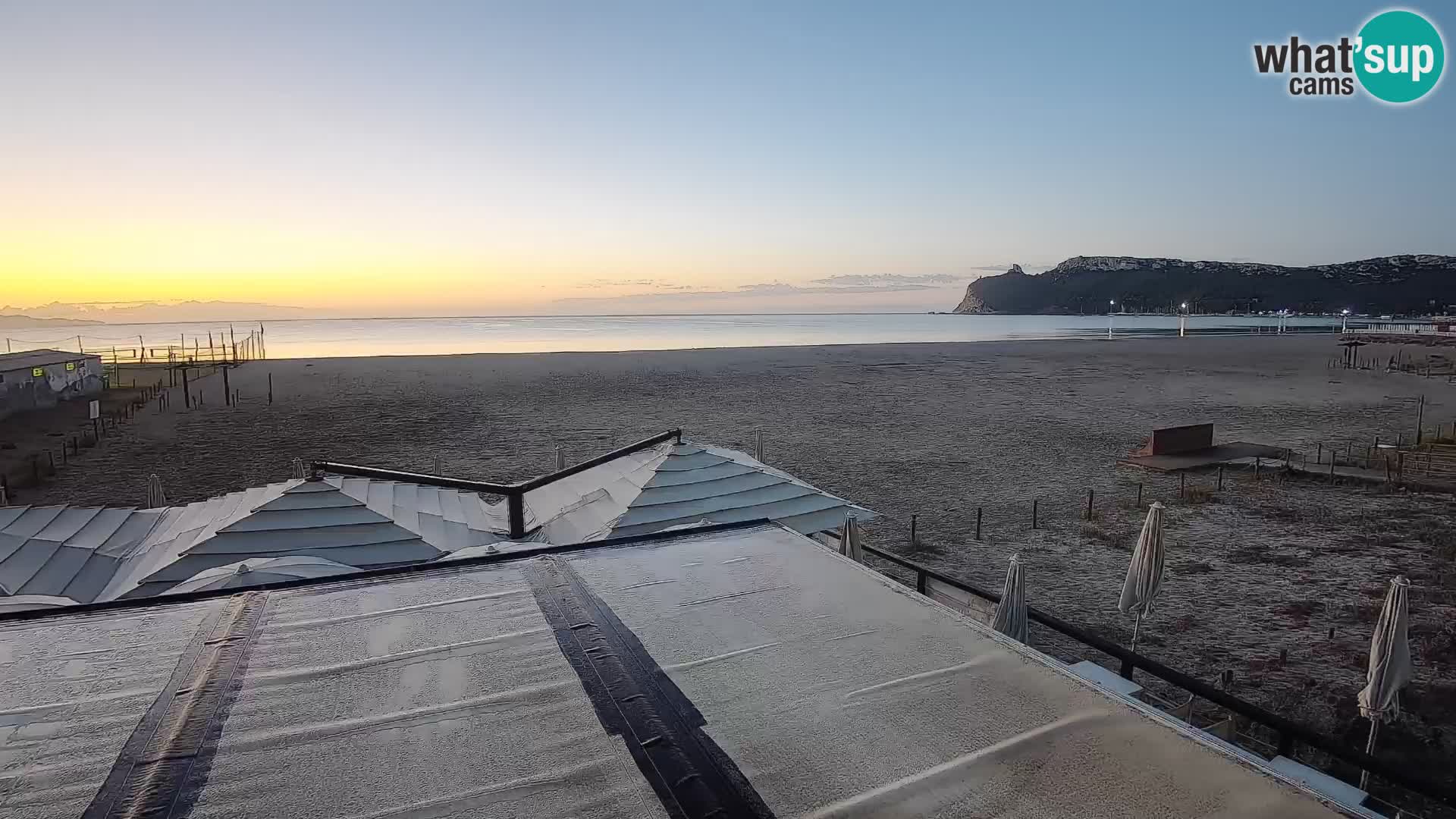 Poetto Strand Webcam | Cagliari | Sardinien