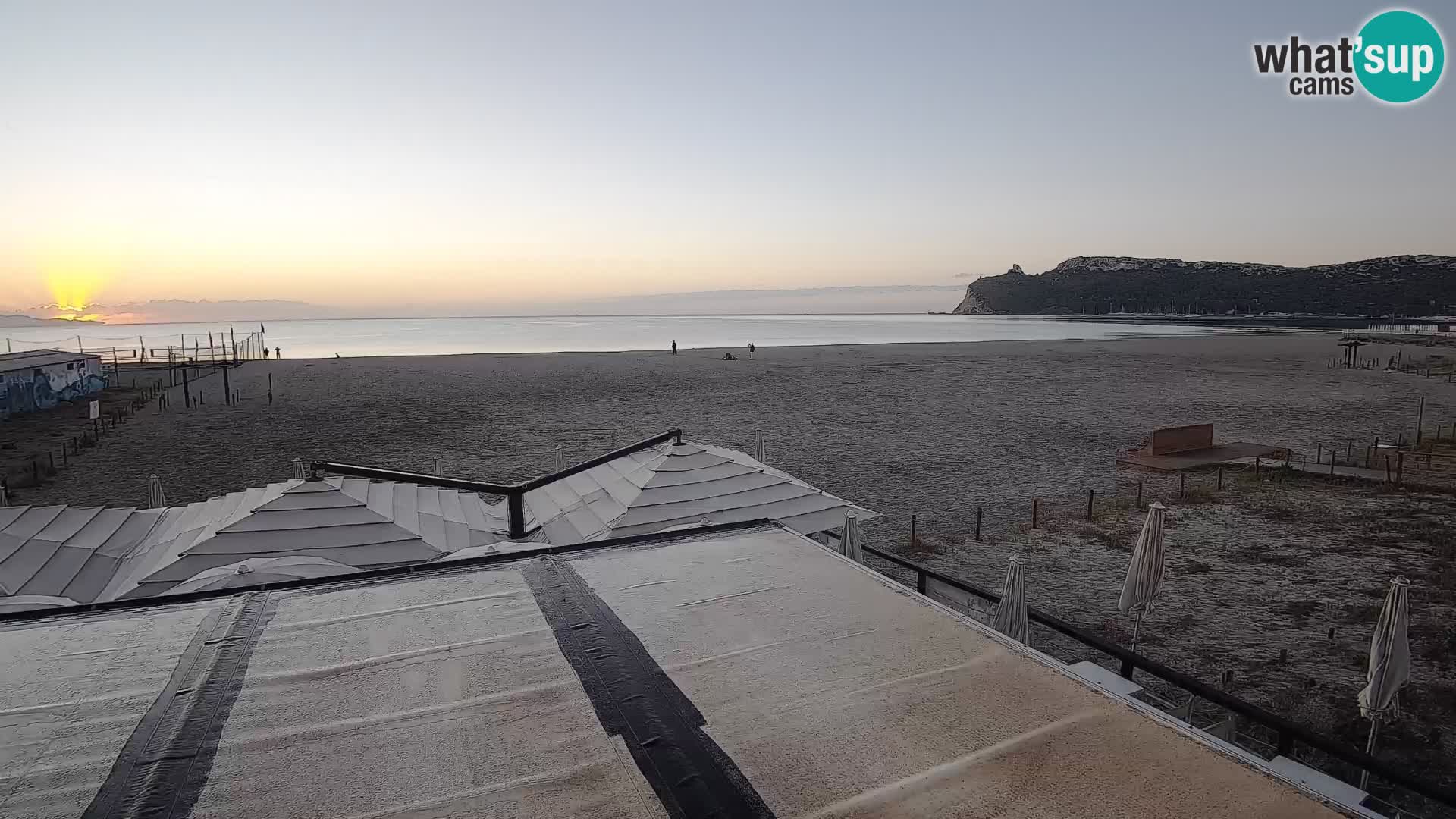 Poetto beach webcam | Cagliari | Sardinia