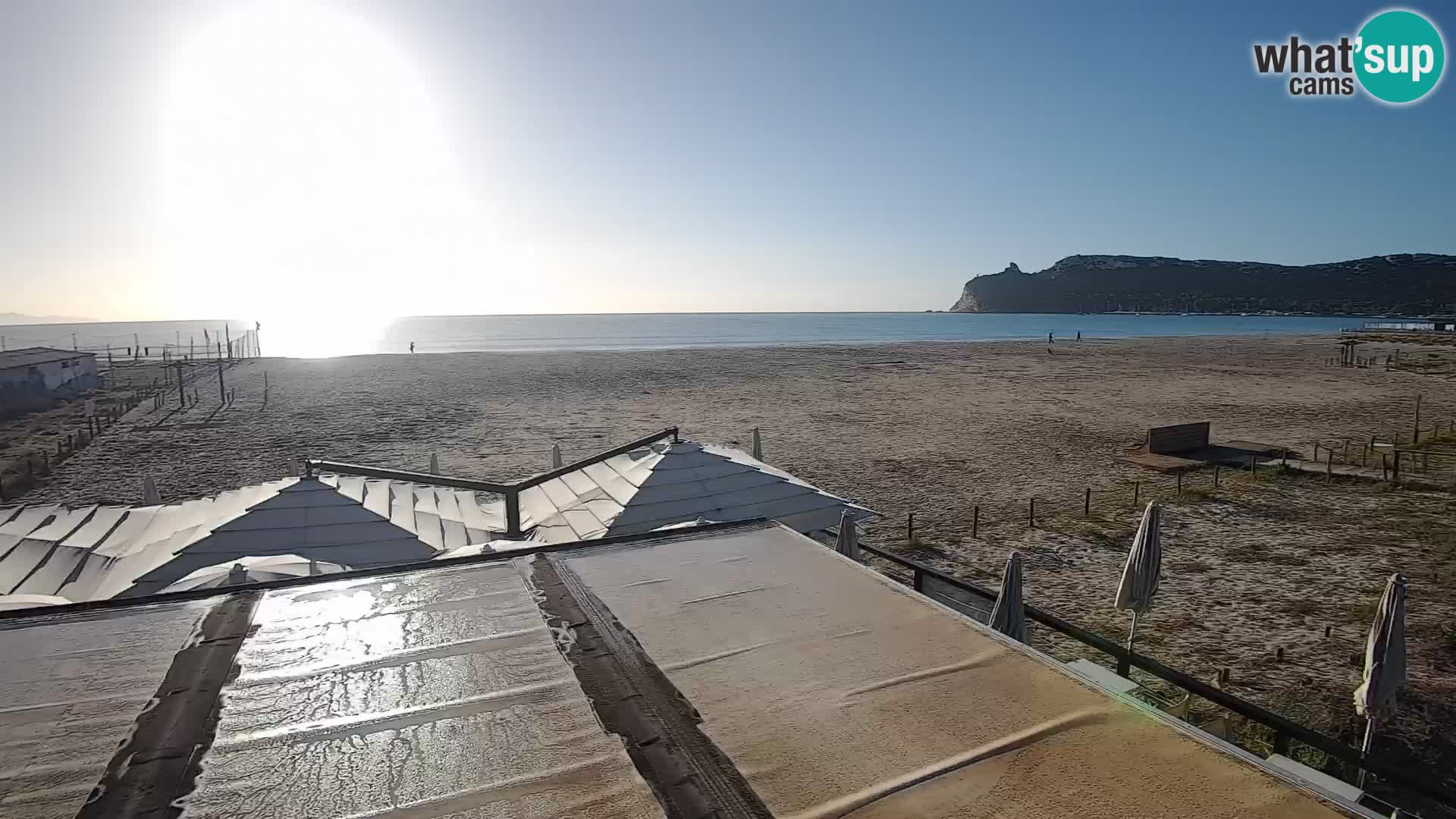 Webcam plage de Poetto | Cagliari | Sardaigne
