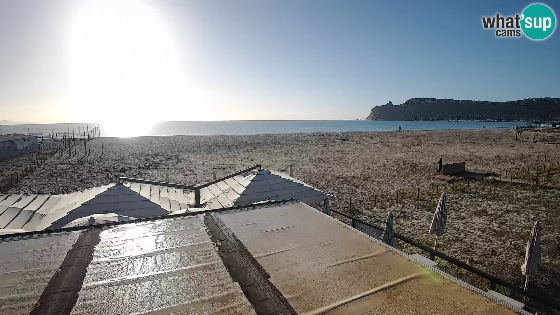 Poetto beach webcam | Cagliari | Sardinia