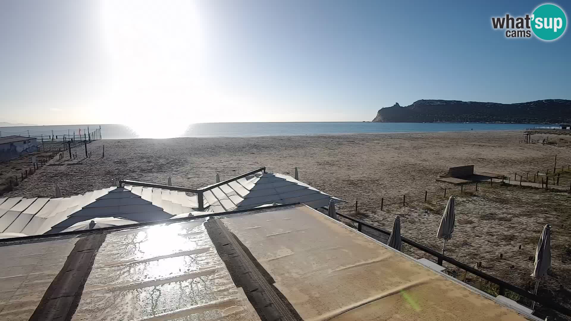 Webcam spiaggia del Poetto | Cagliari | Sardegna