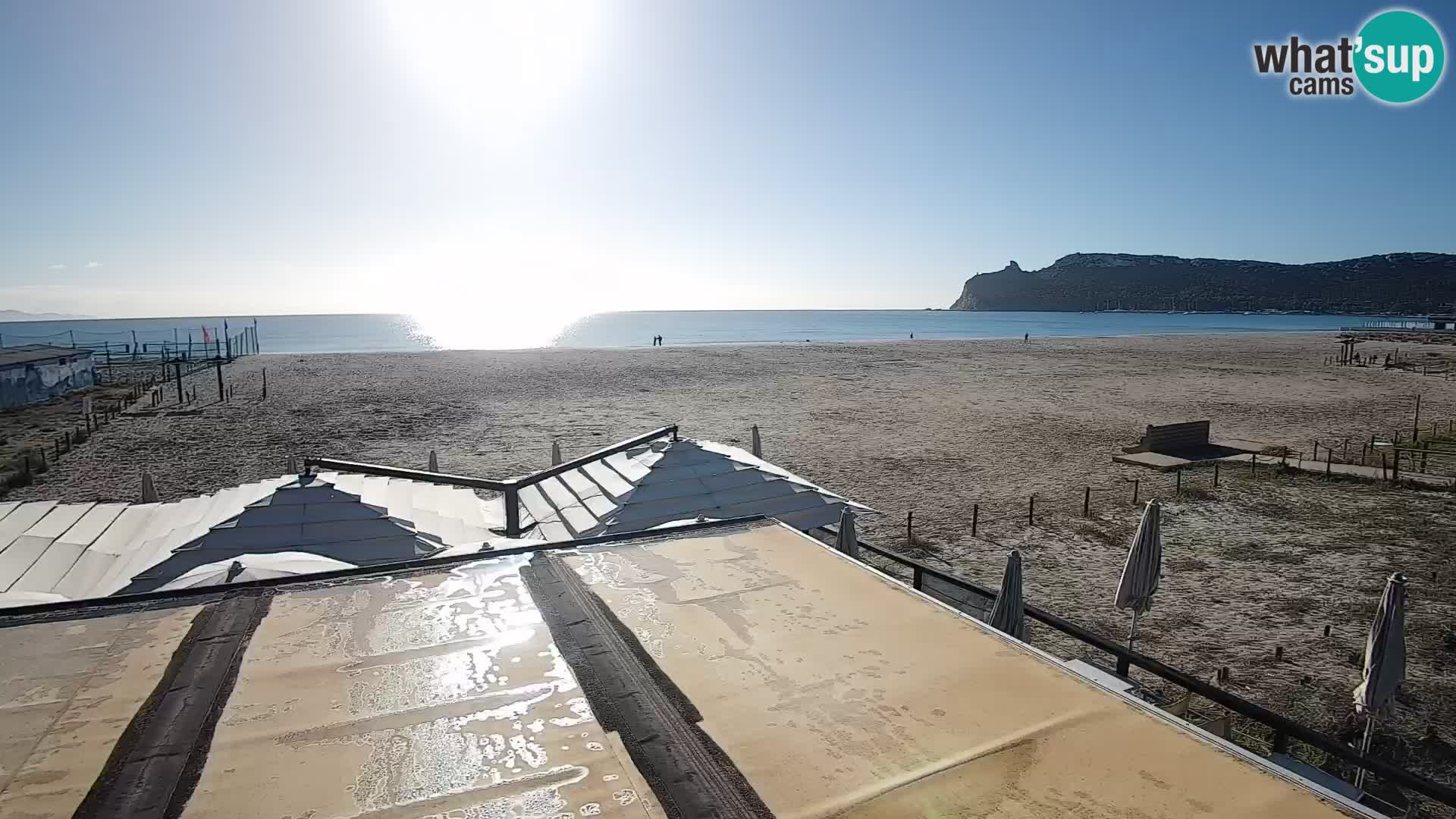 Webcam spiaggia del Poetto | Cagliari | Sardegna