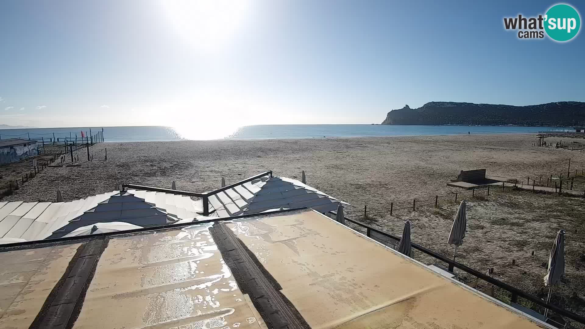 Webcam spiaggia del Poetto | Cagliari | Sardegna