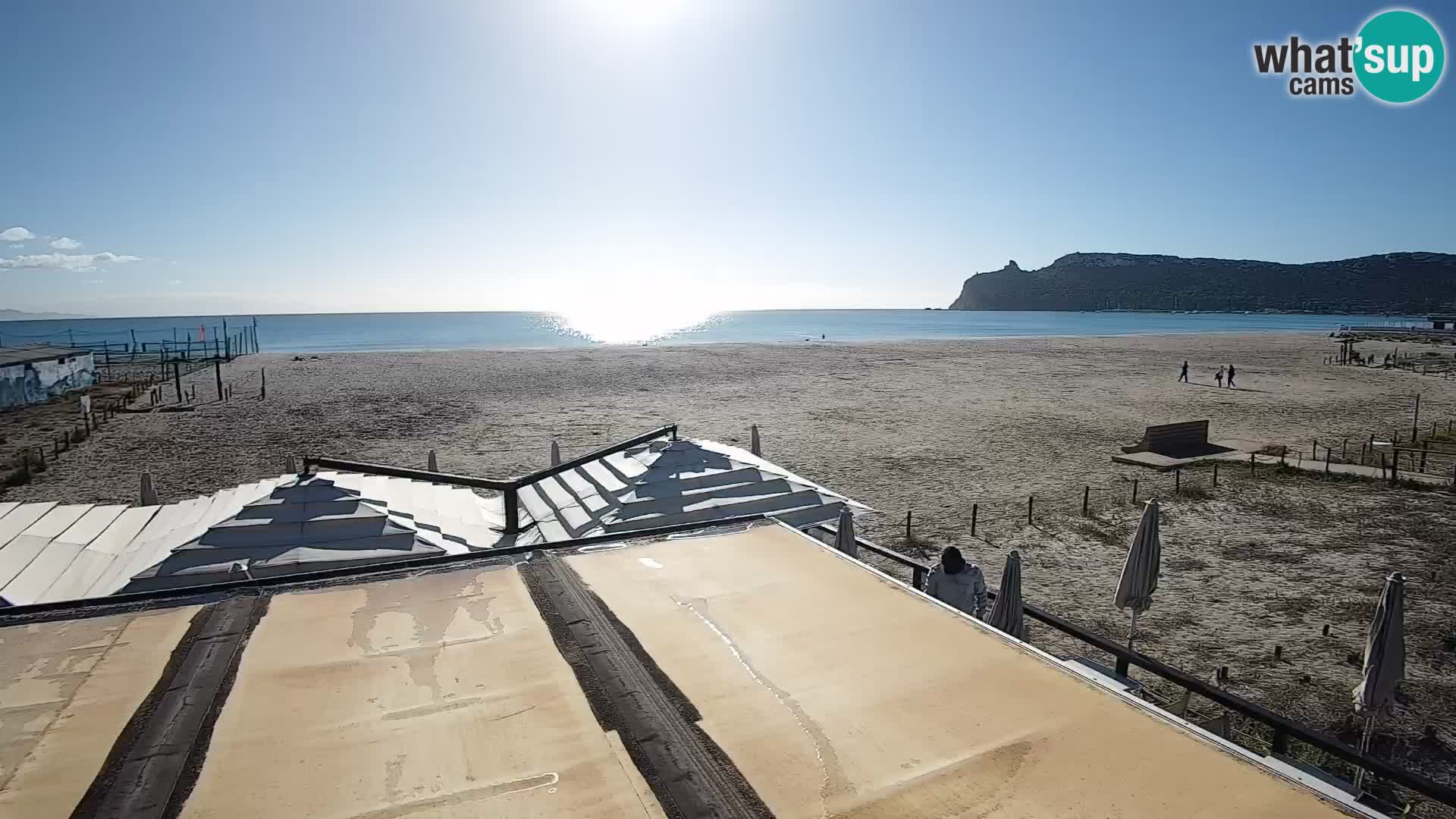 Webcam spiaggia del Poetto | Cagliari | Sardegna