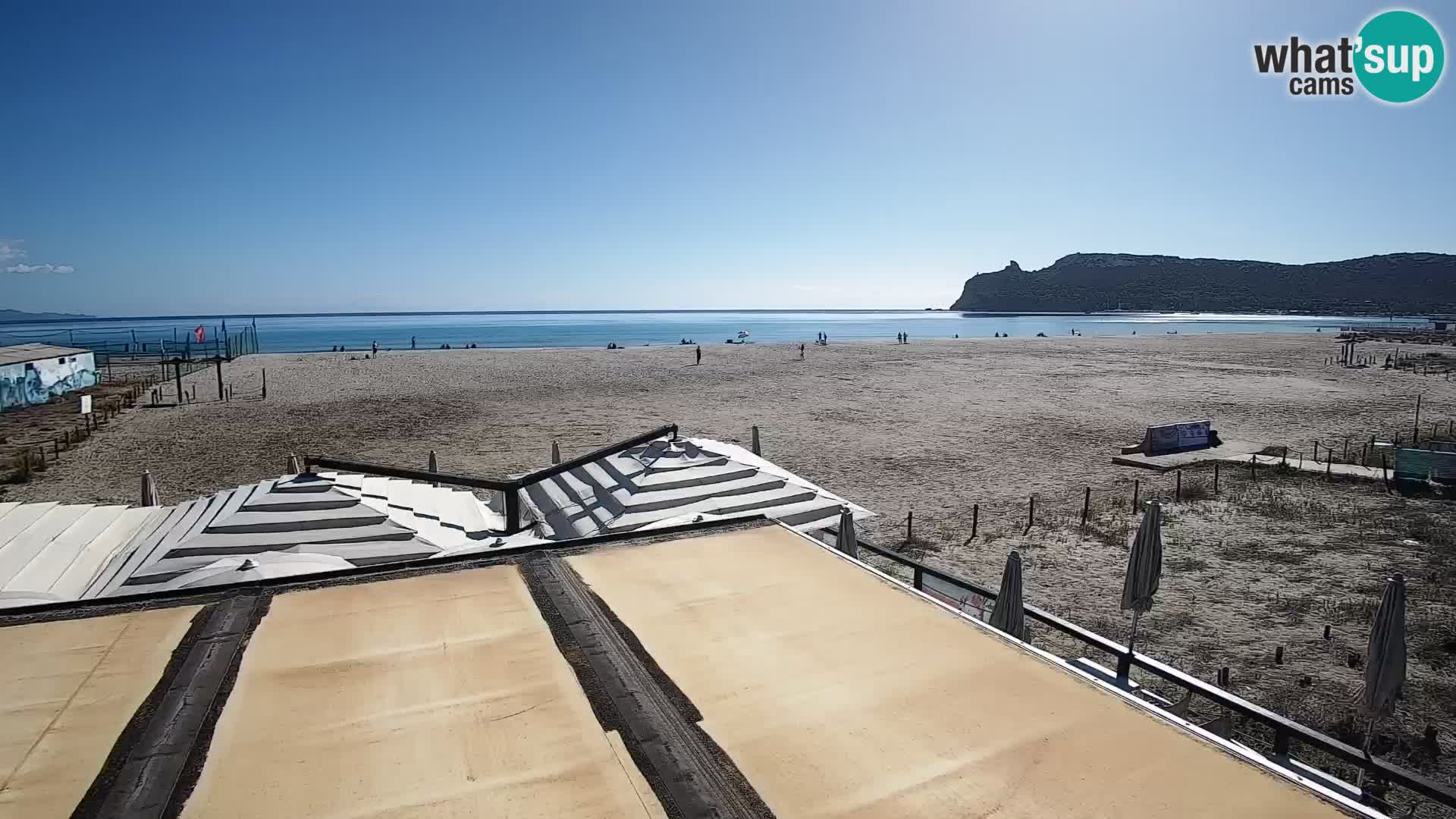 Poetto Strand Webcam | Cagliari | Sardinien