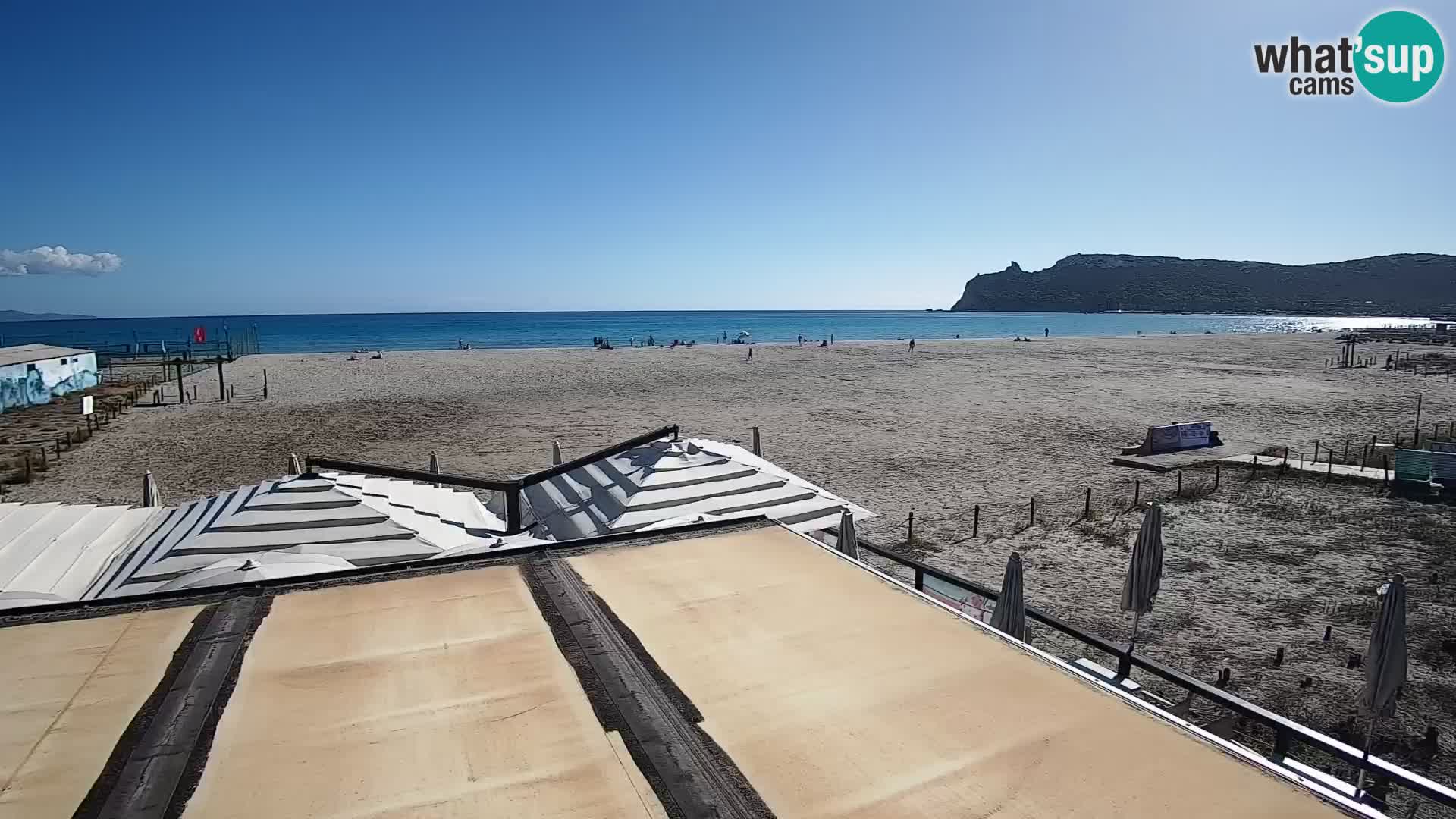 Poetto Strand Webcam | Cagliari | Sardinien