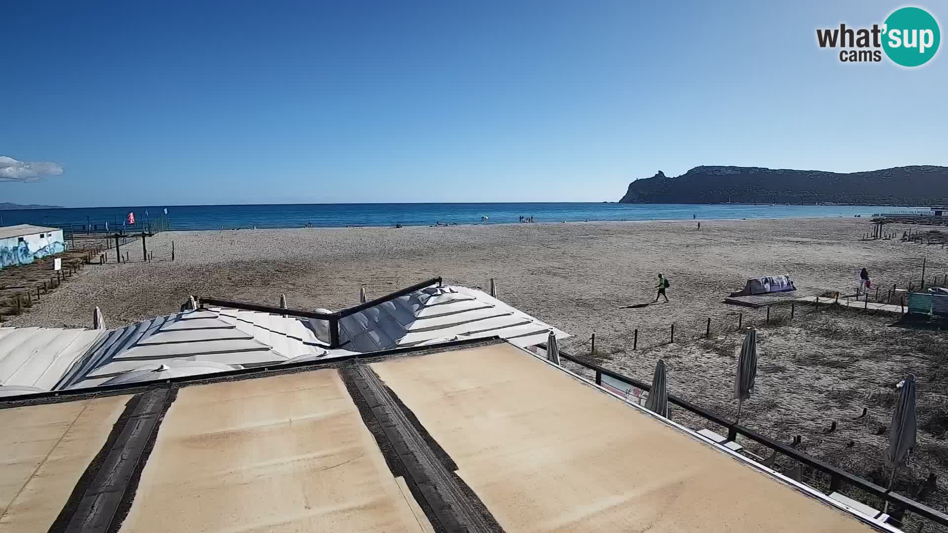 Poetto Strand Webcam | Cagliari | Sardinien
