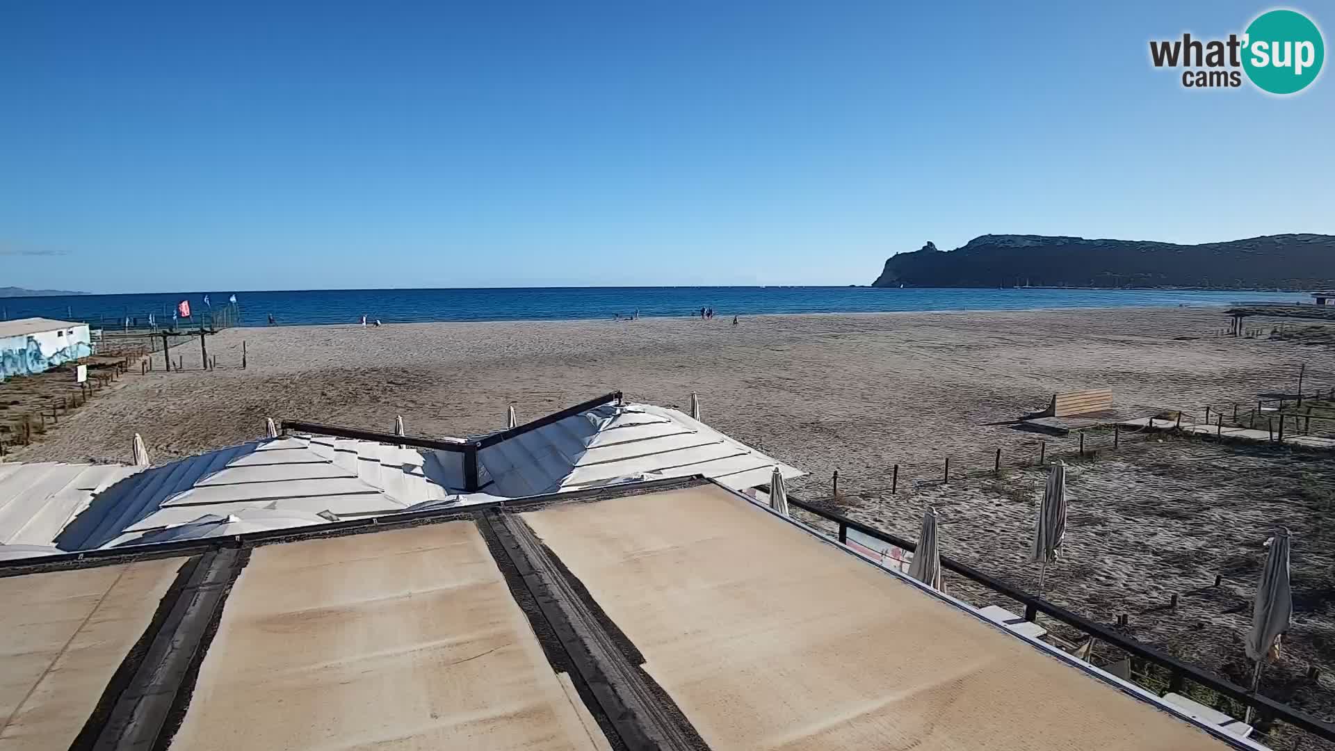 Webcam spiaggia del Poetto | Cagliari | Sardegna