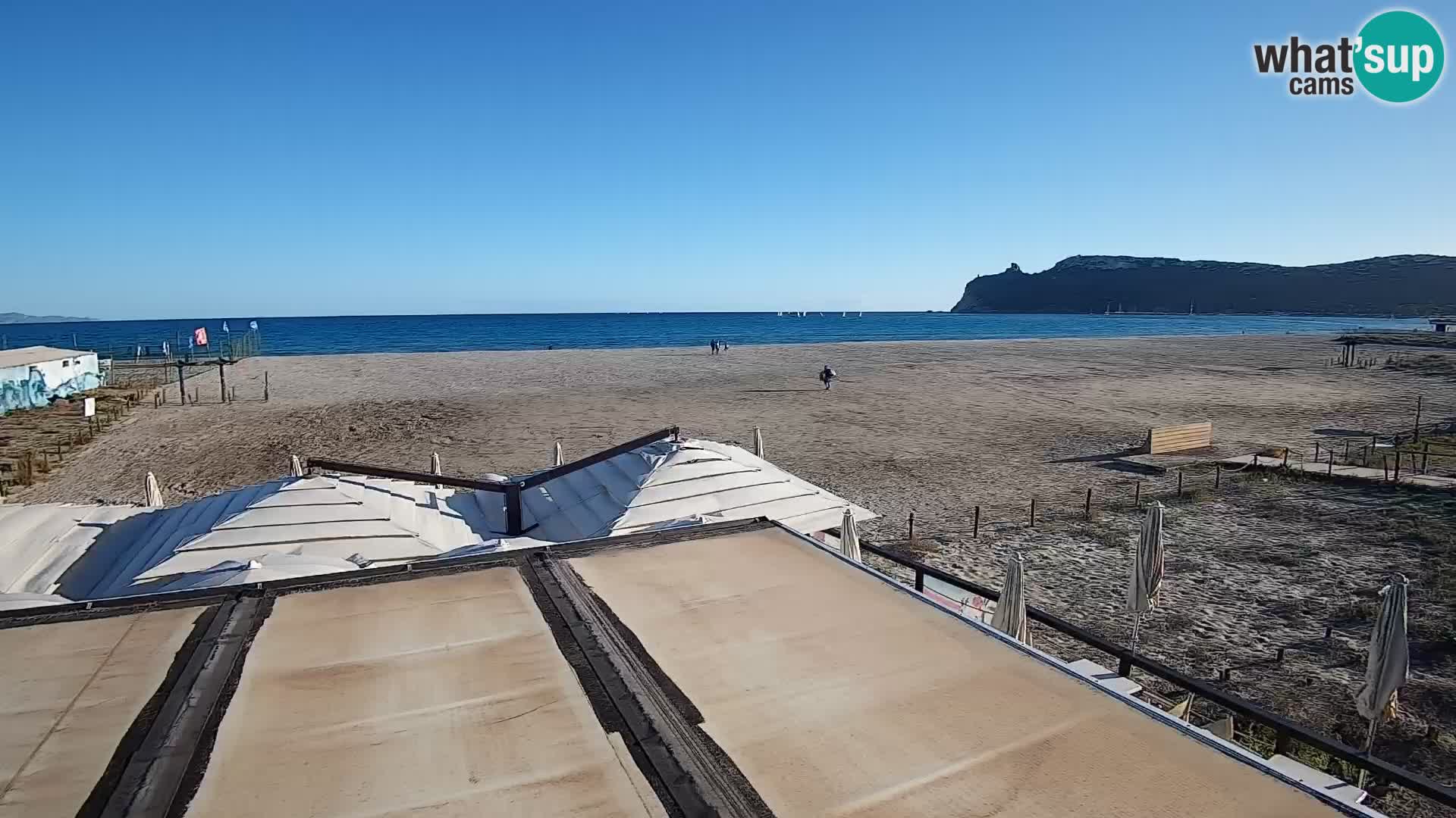 Webcam spiaggia del Poetto | Cagliari | Sardegna