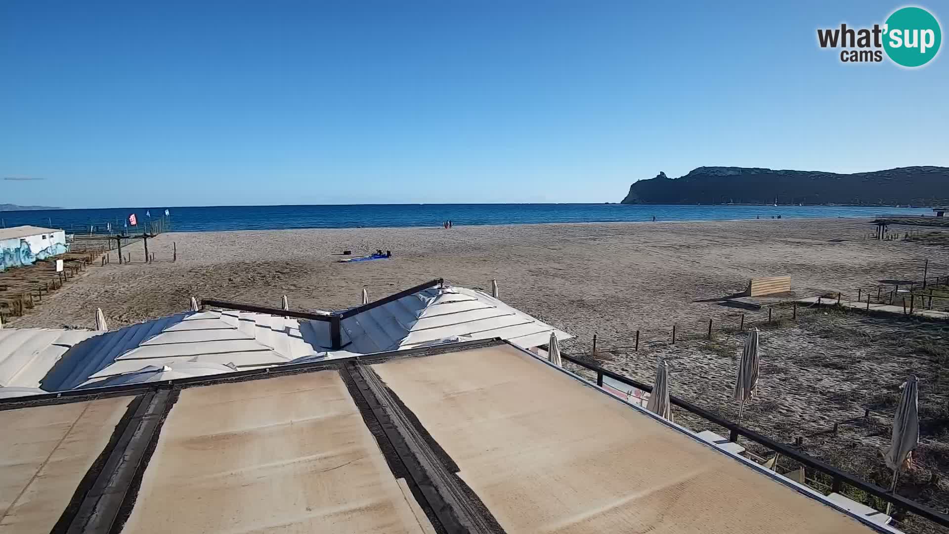 Webcam playa de Poetto | Cagliari | Cerdeña
