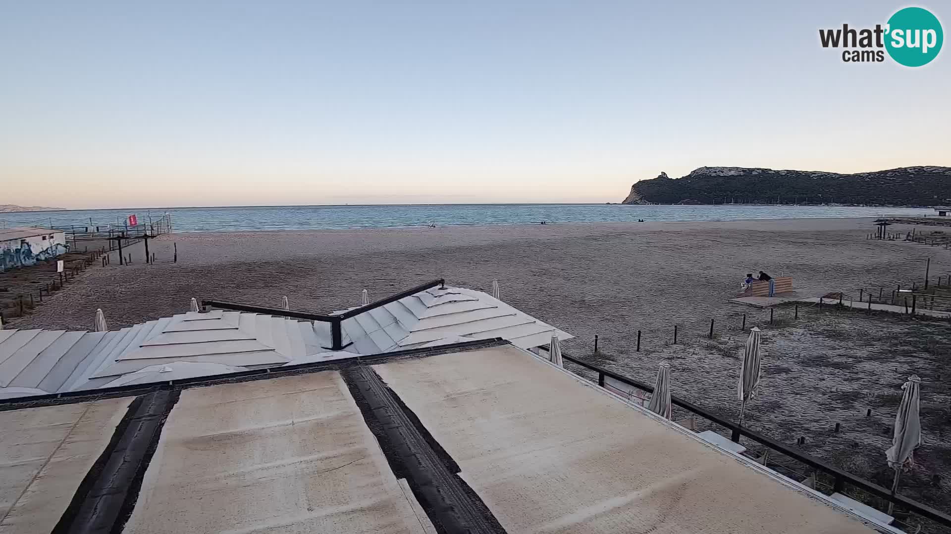 Poetto Strand Webcam | Cagliari | Sardinien