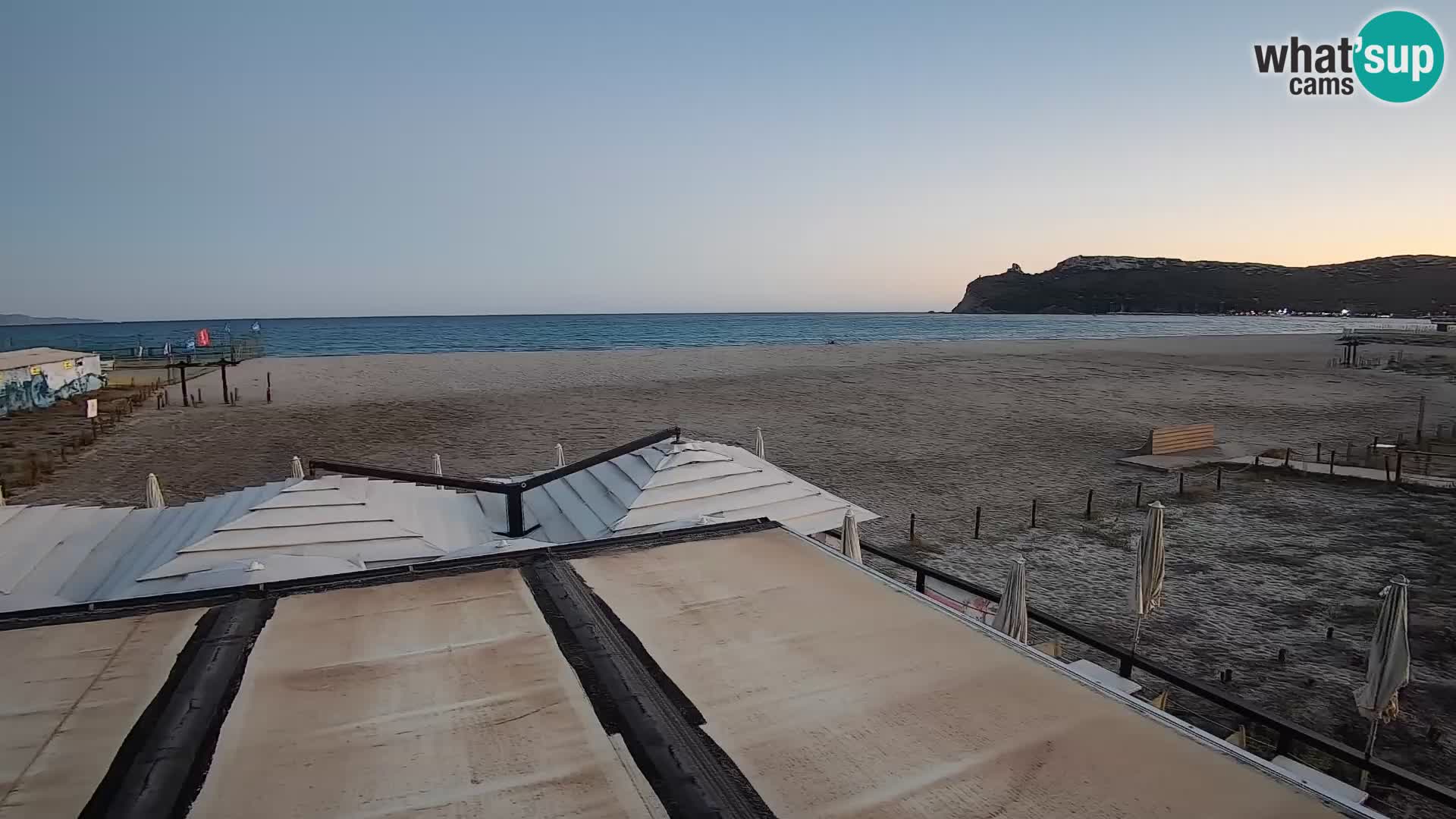 Webcam playa de Poetto | Cagliari | Cerdeña