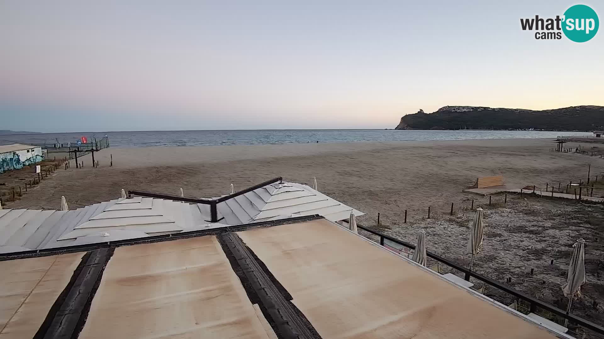 Poetto beach webcam | Cagliari | Sardinia