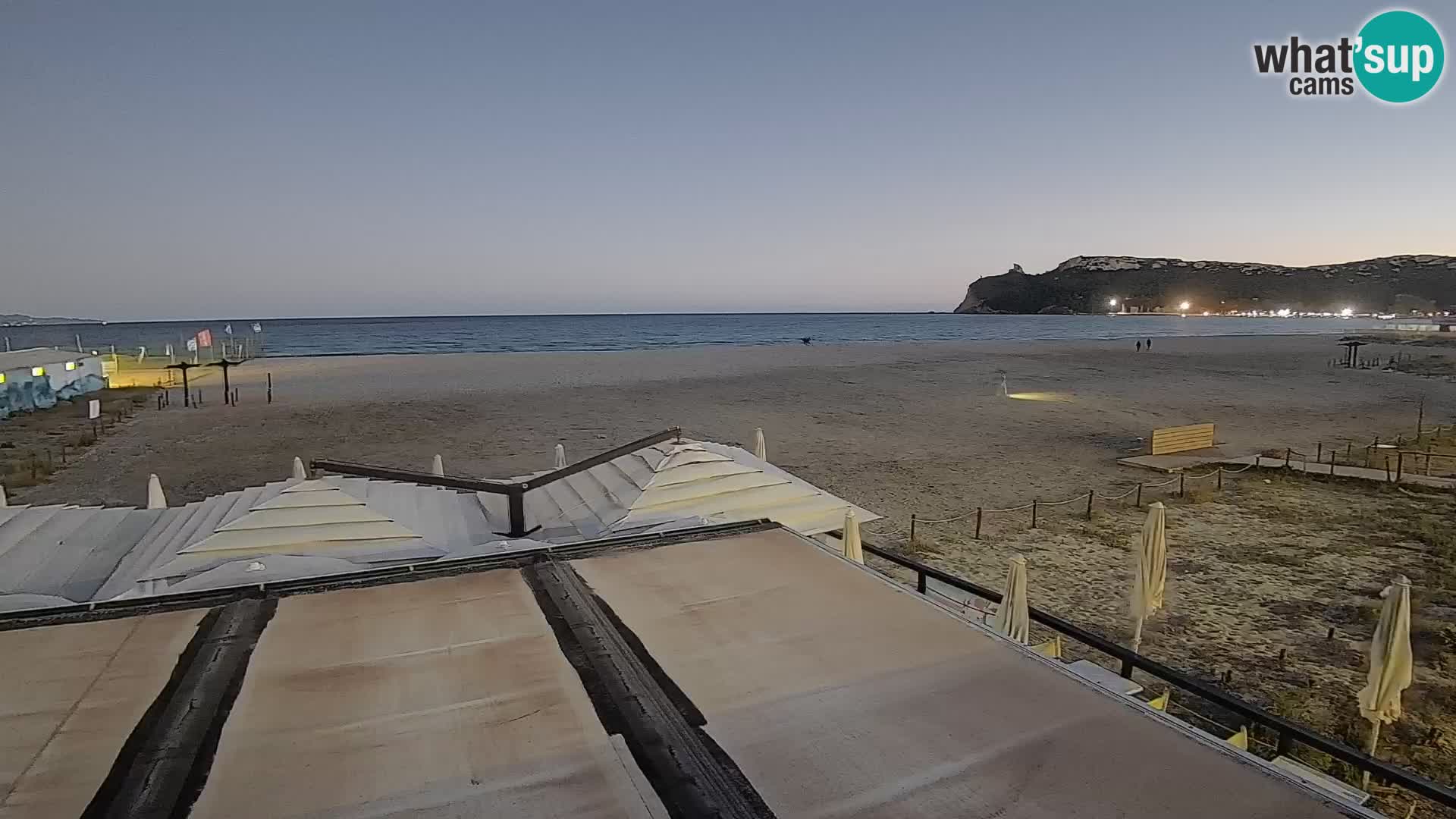 Poetto Strand Webcam | Cagliari | Sardinien